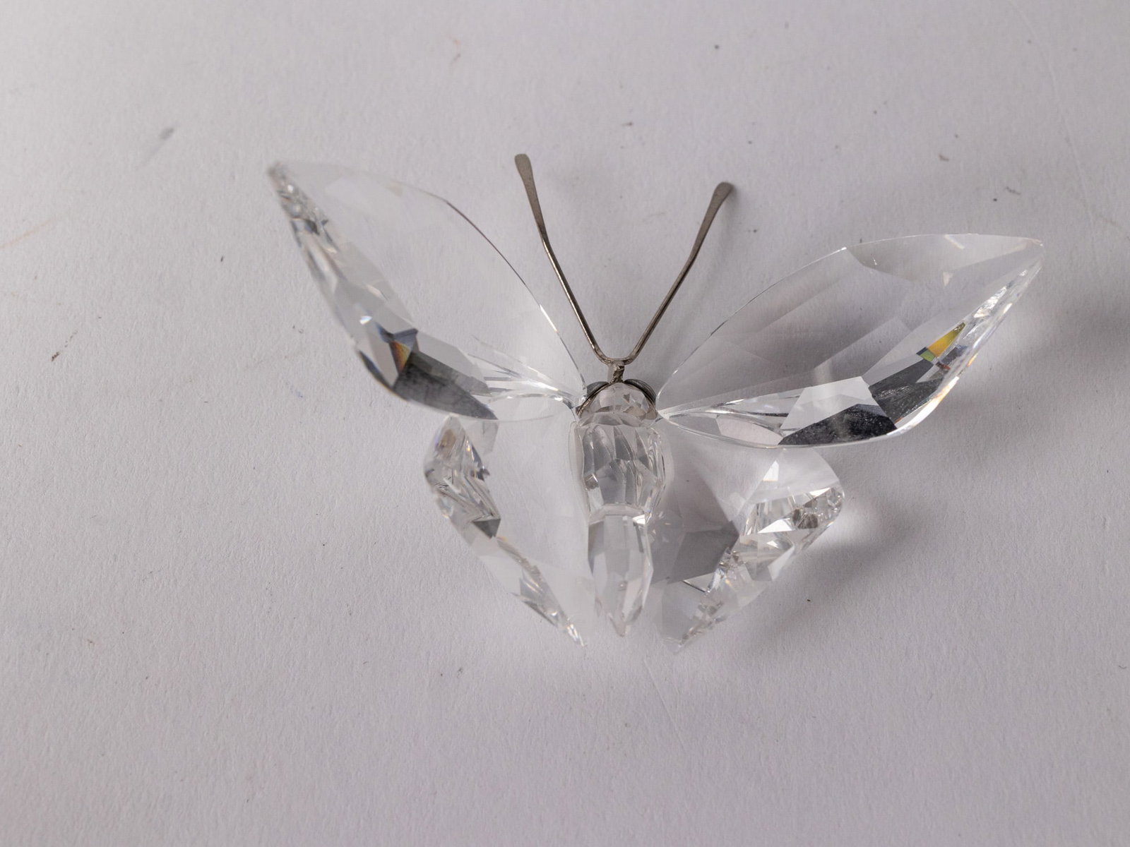 Swarovski Silver Crystal Picture Frame with Butterfly IOB - 7