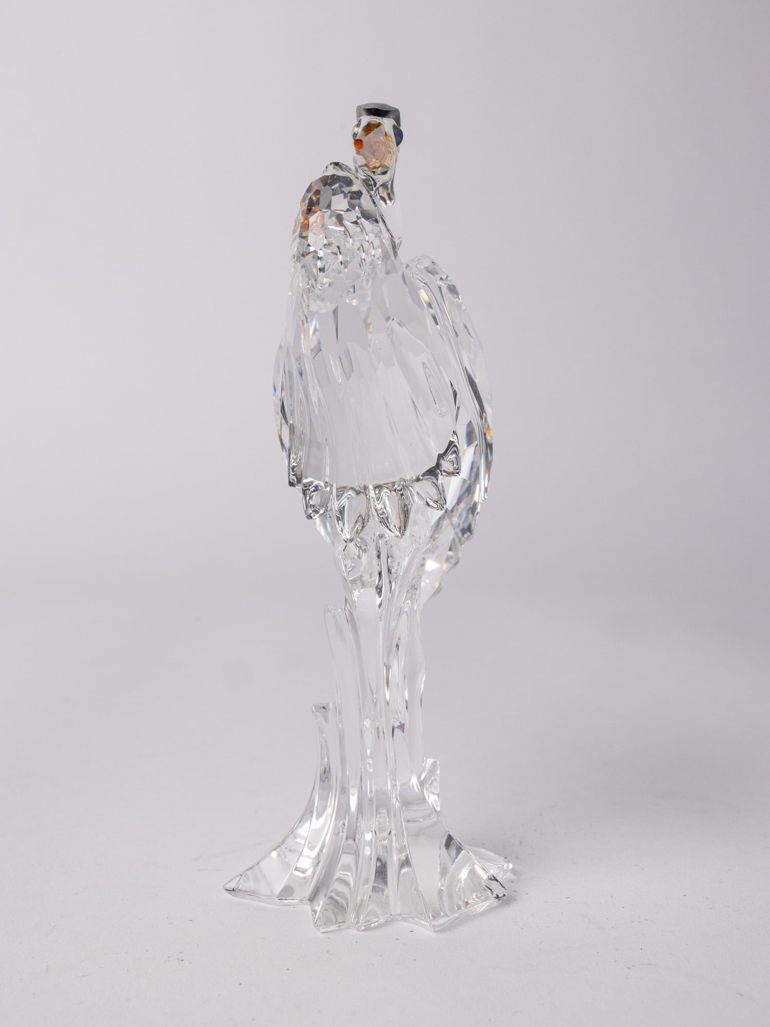 Swarovski Crystal Silver Heron IOB - 4