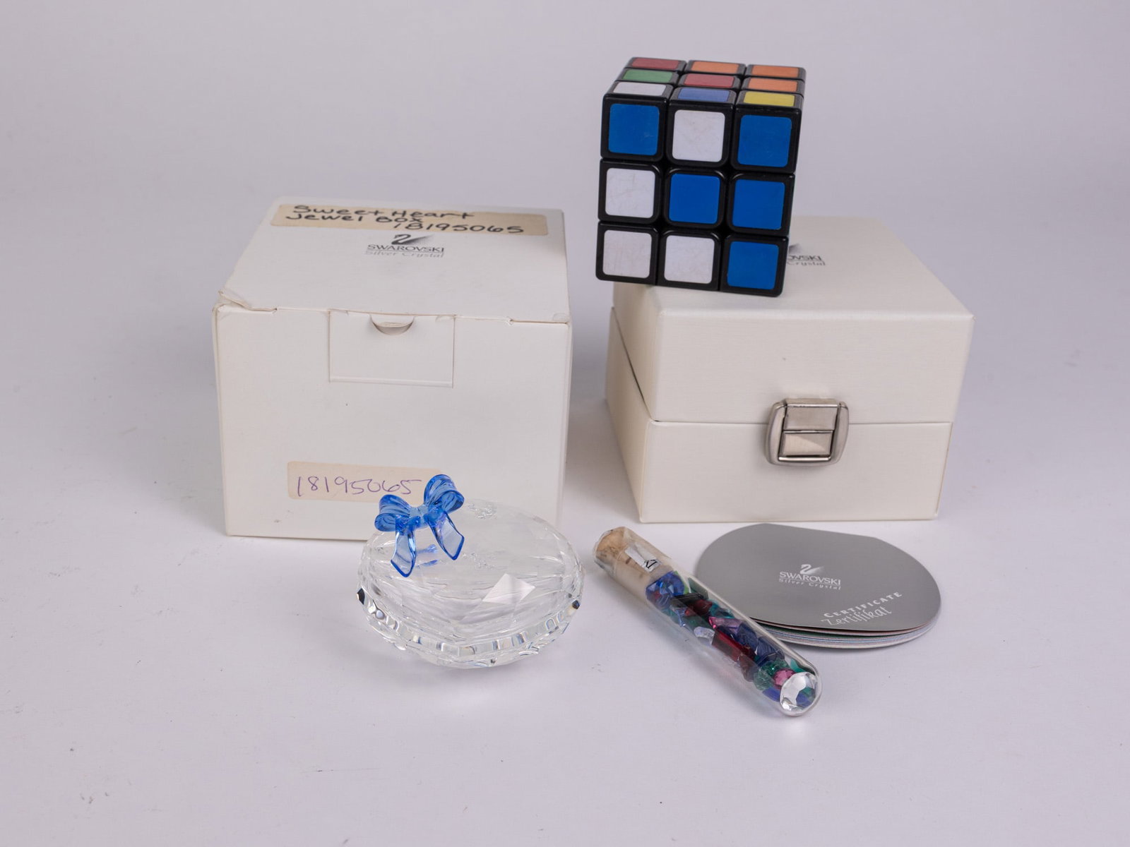 Swarovski Sweet Heart Crystal Jewel Box IOB - 2
