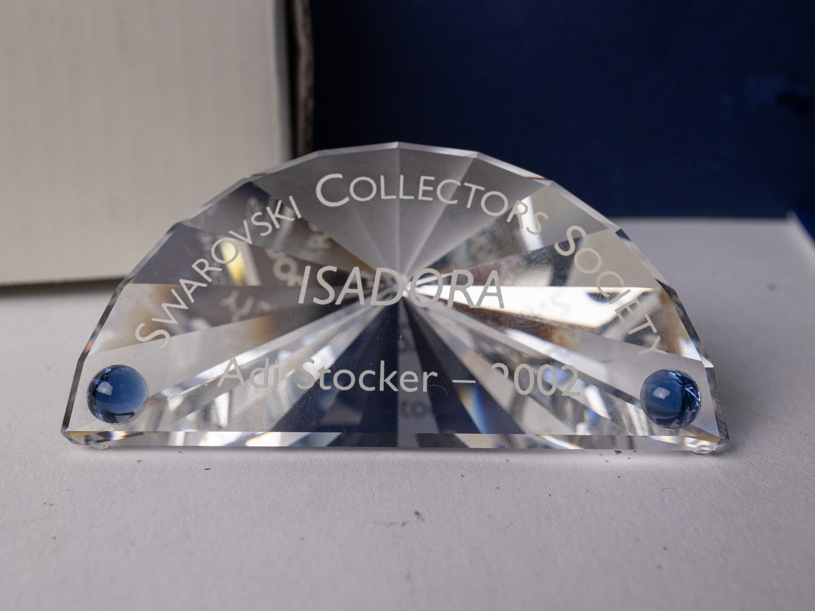 2002 Swarovski Crystal "Magic of Dance" Isadora Figurine IOB - 4