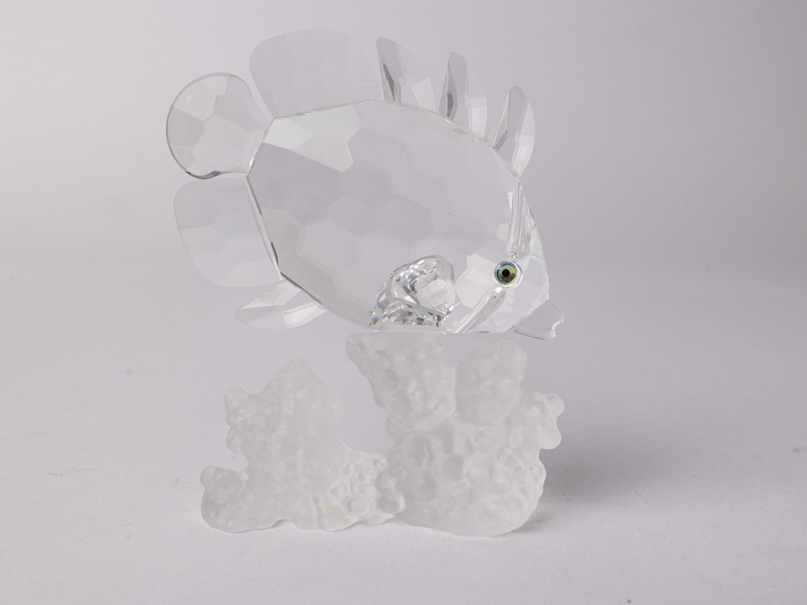 Swarovski " Butterfly Fish on Coral" Crystal Figurine IOB - 3
