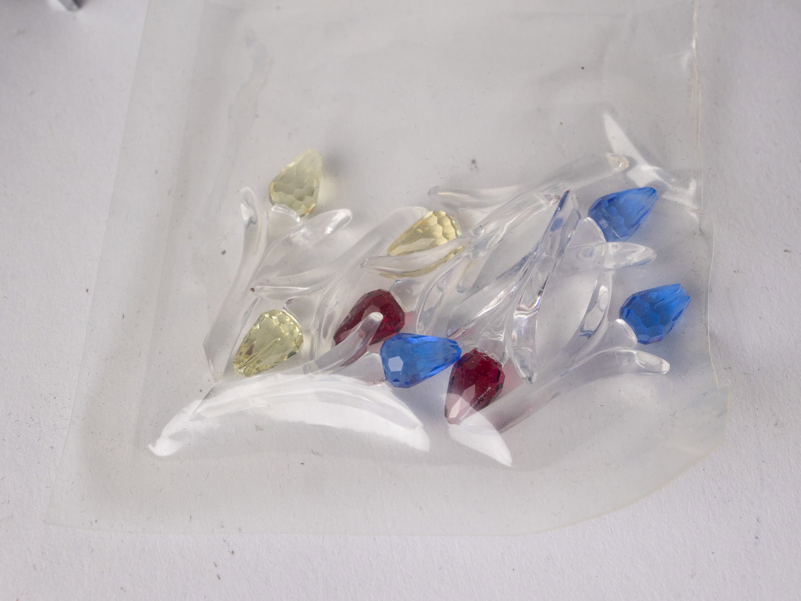Swarovski Crystal Society Tulips with Display Stands IOB - 10