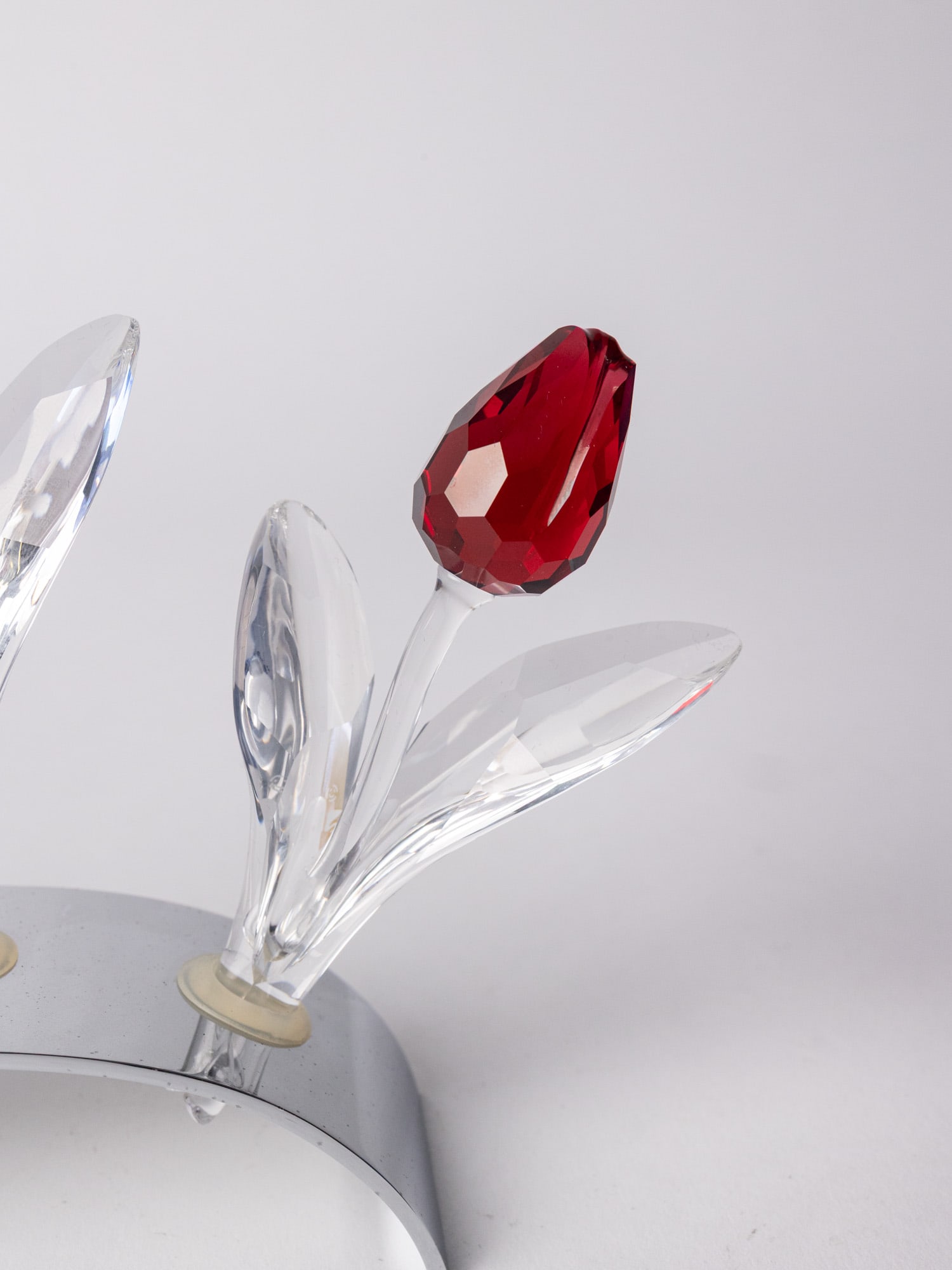 Swarovski Crystal Society Tulips with Display Stands IOB - 8