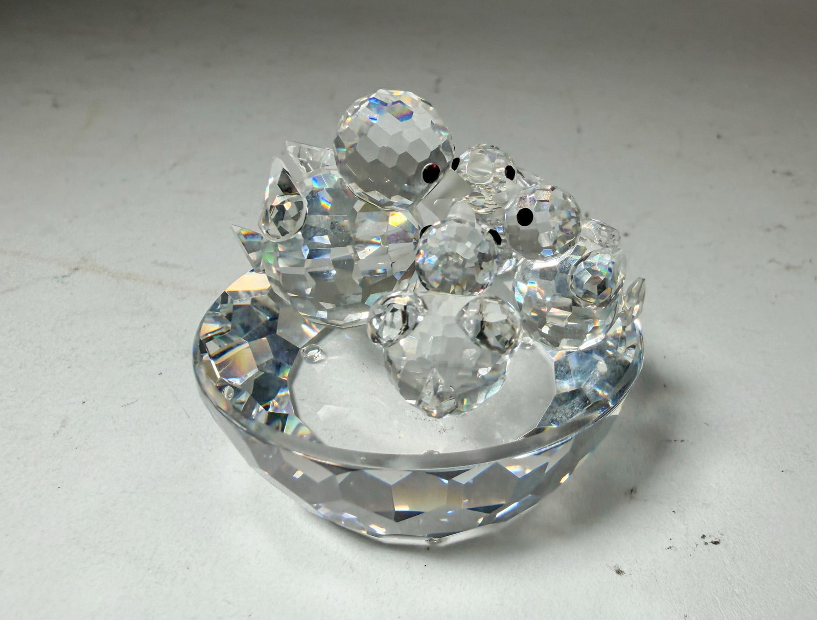 Swarovski Silver Crystal Bird's Nest IOB - 3