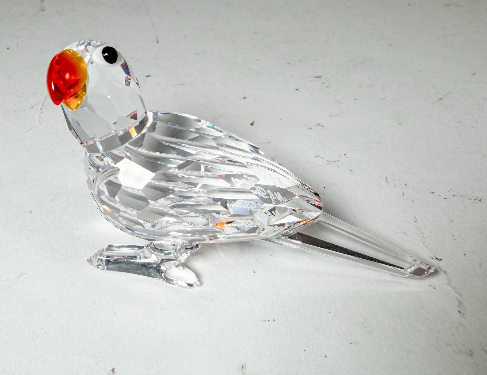 Swarovski Crystal Parrot IOB - 2