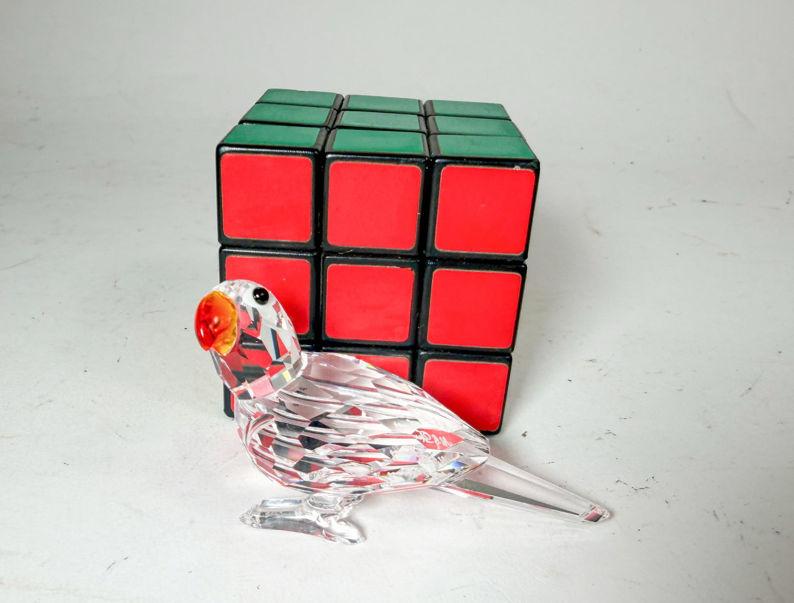 Swarovski Crystal Parrot IOB - 4