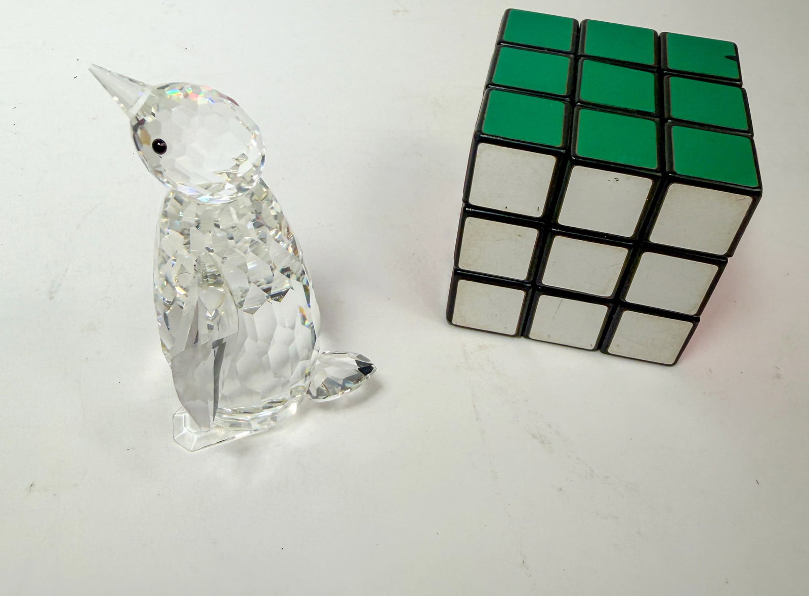 Swarovski Silver Crystal Penguin IOB - 4