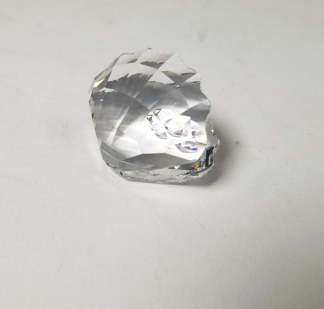 Swarovski Crystal Clam Shell with Diamond Pearl IOB - 3