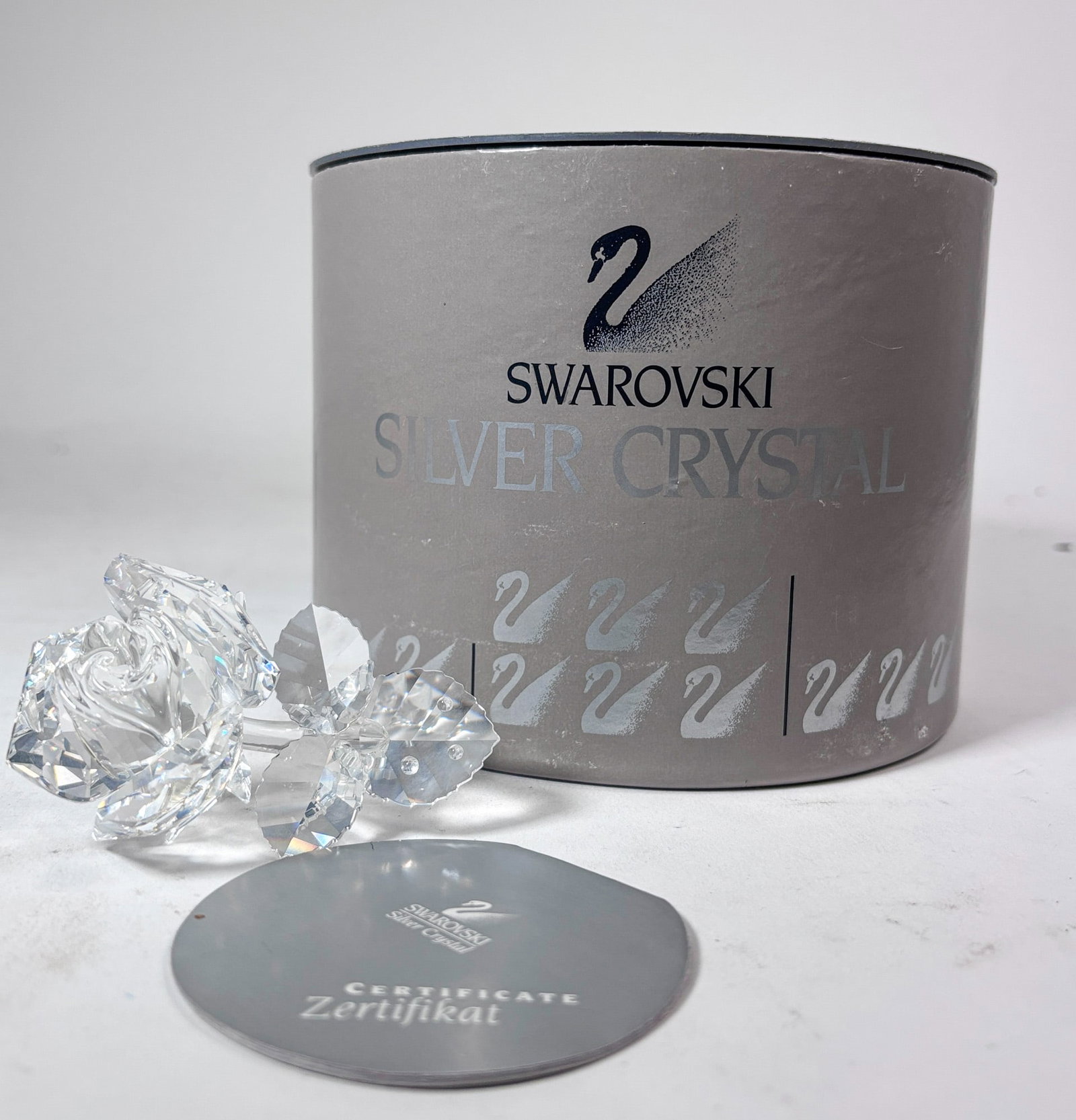 Swarovski " The Rose " Crystal Figurine IOB (1 of 4)