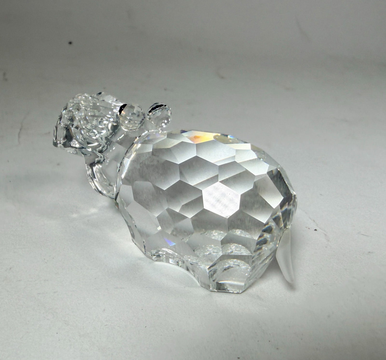Swarovski "Hippopotamus " Silver Crystal Figurine IOB - 4