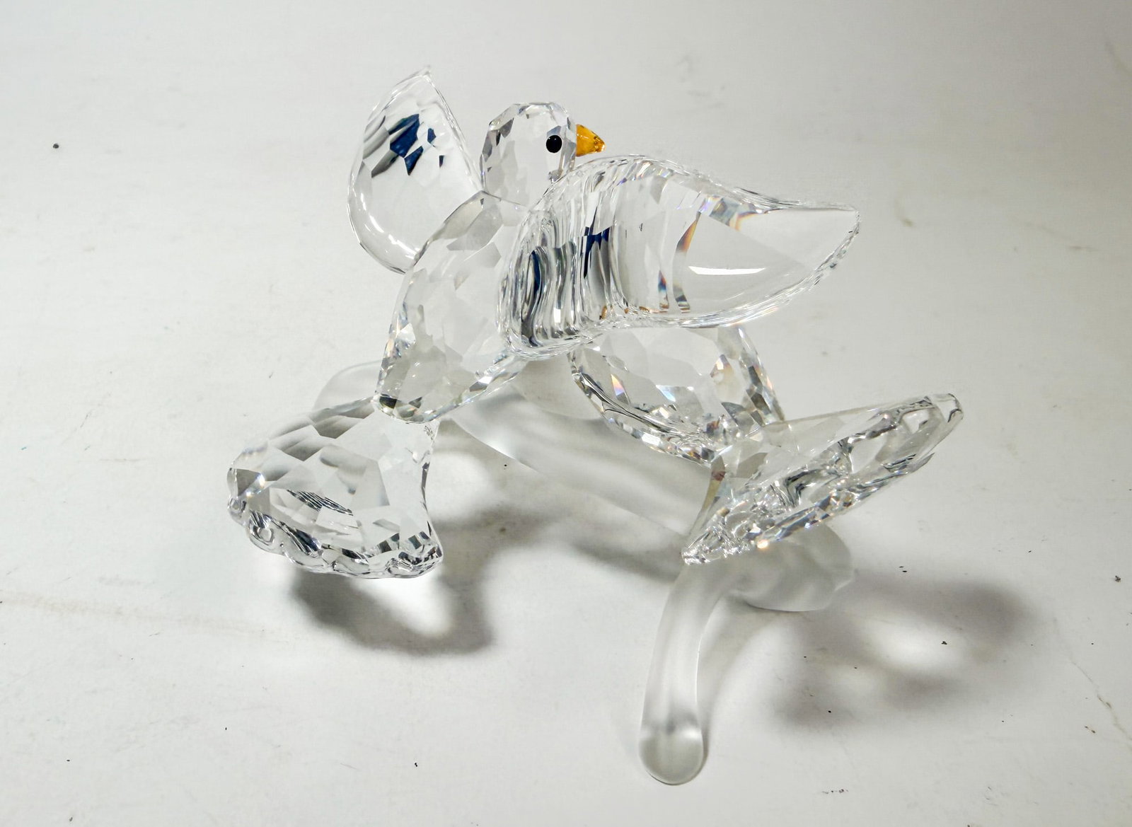 Swarovski Crystal Turtle Doves IOB - 3