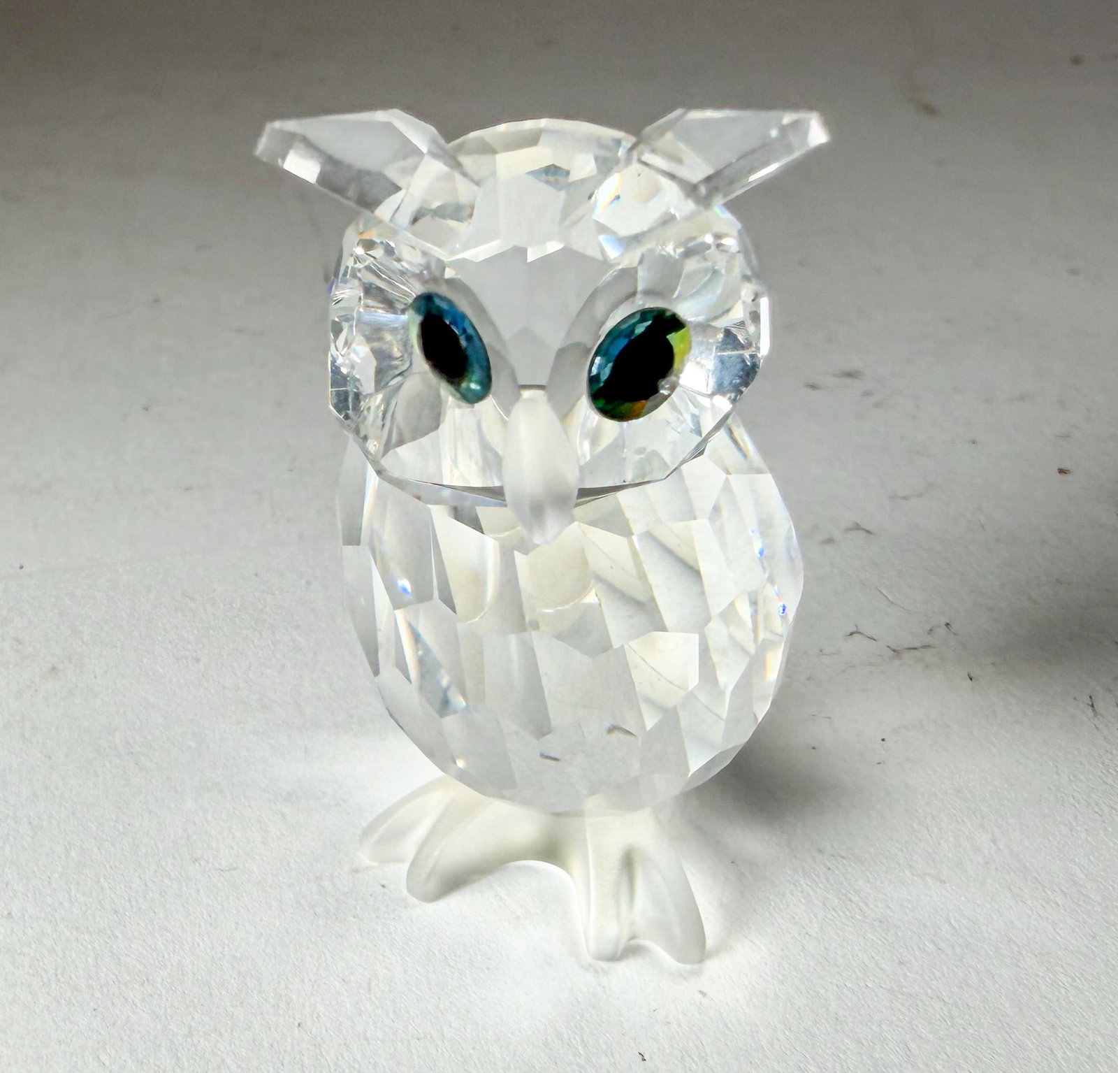 Swarovski Silver Crystal "Night Owl" IOB - 2