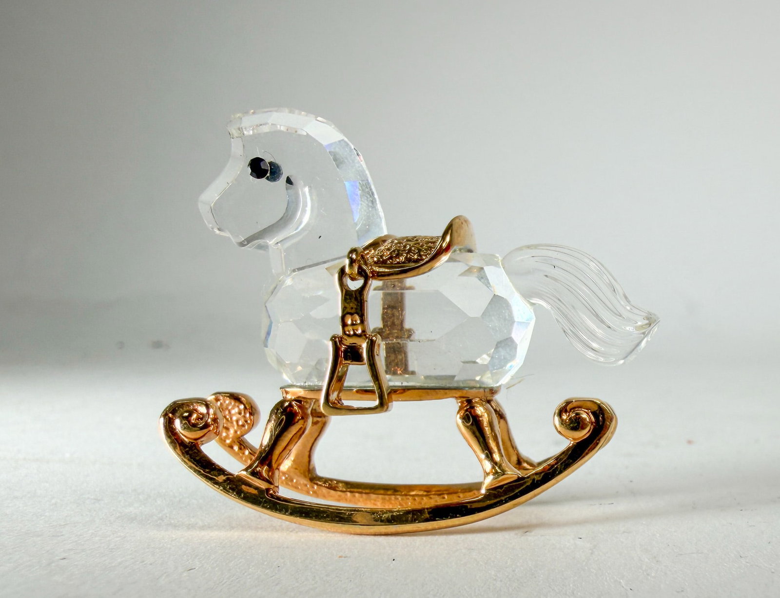 Swarovski Crystal Memories Rocking Horse IOB - 2