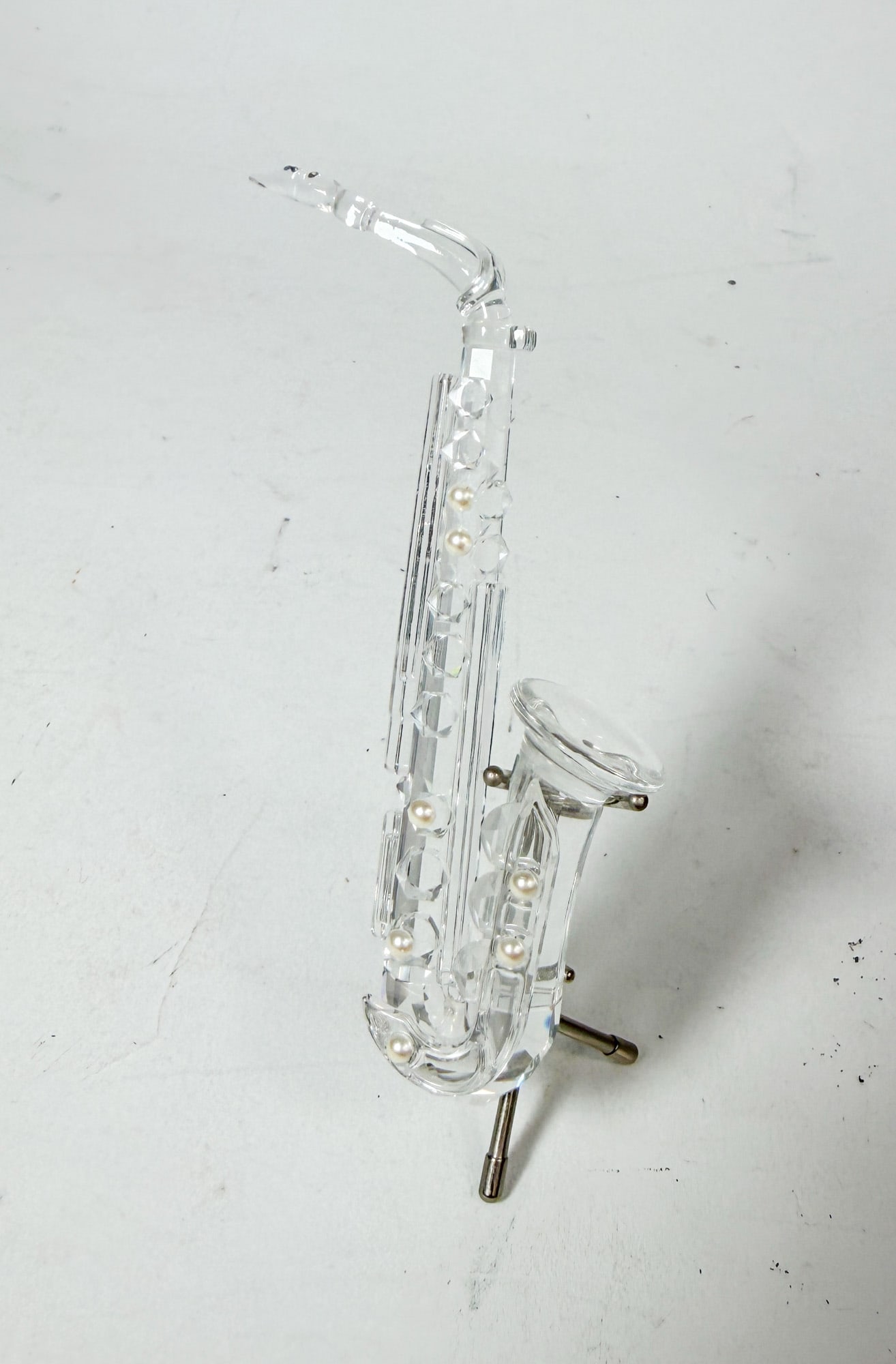 Swarovski " Saxophone" Crystal Figurine IOB - 2