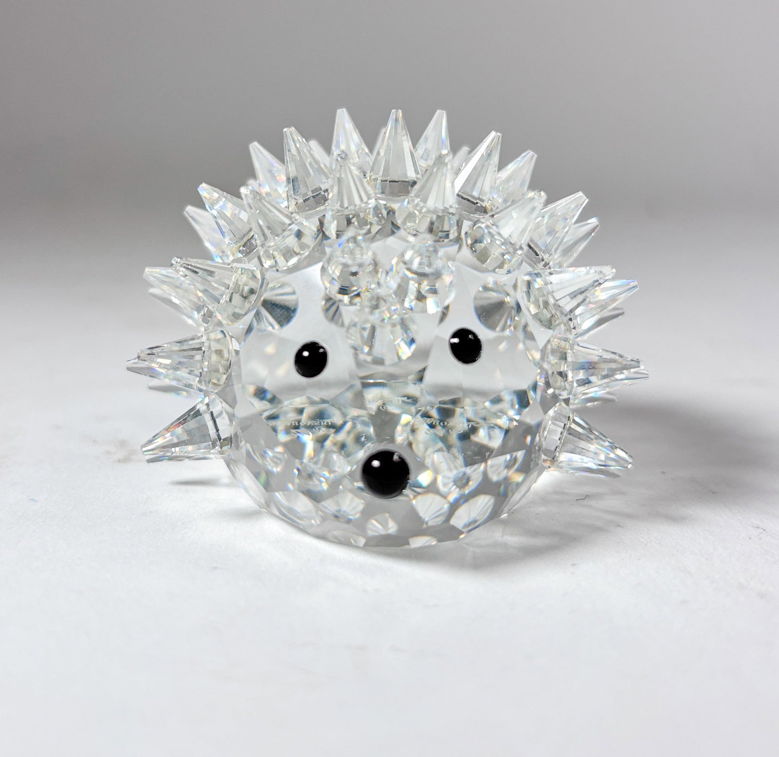 Swarovski Silver Crystal Large Hedgehog IOB - 3