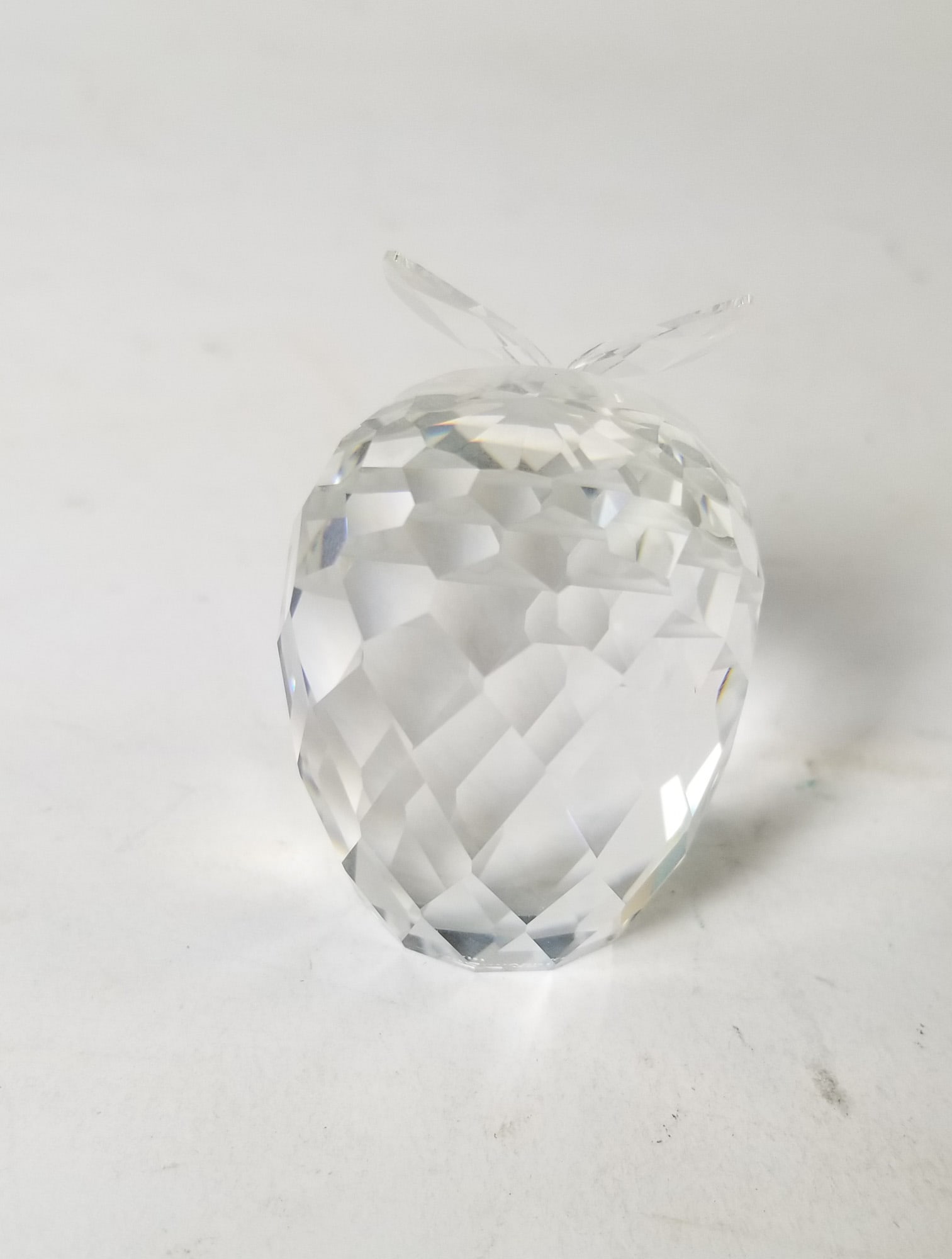 Swarovski Silver Crystal Owl IOB - 4