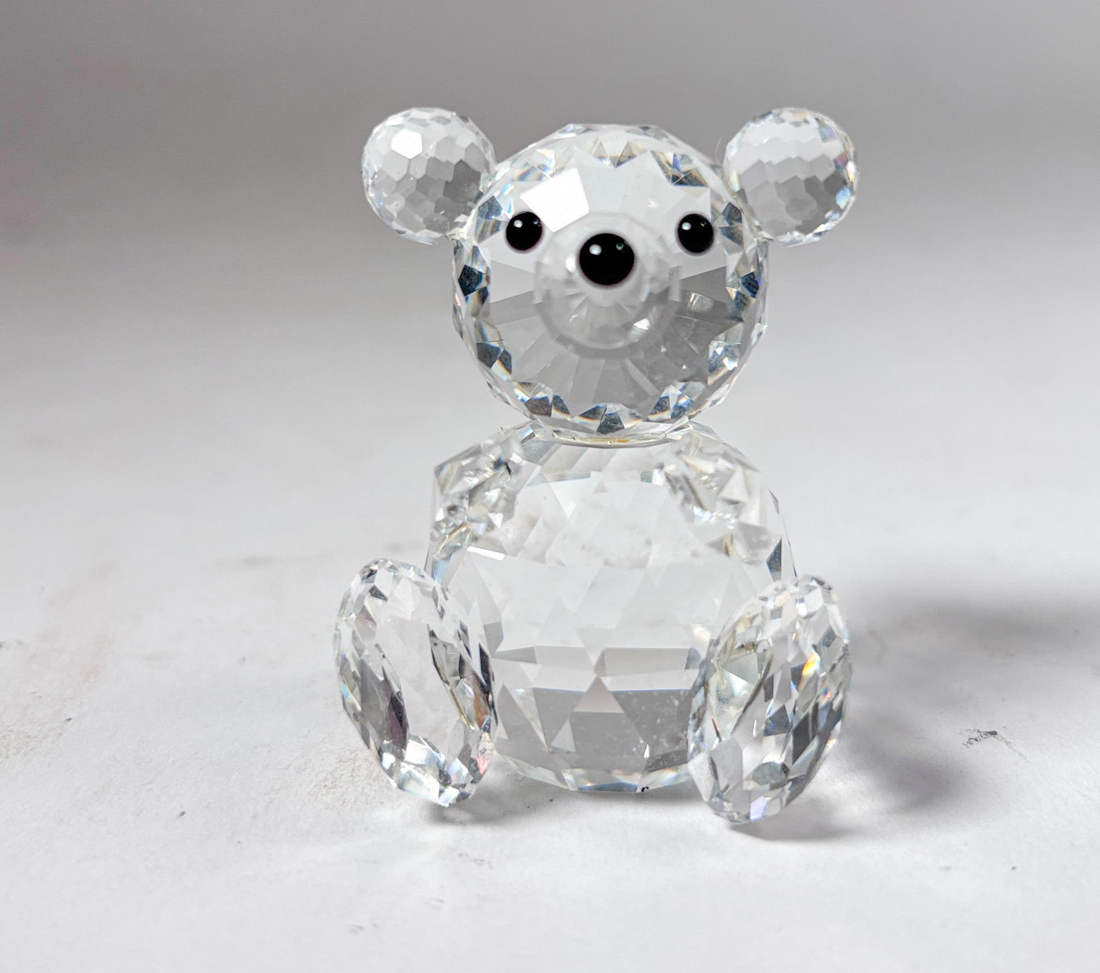 Swarovski " Small Sitting Bear" Crystal Figurine IOB - 2
