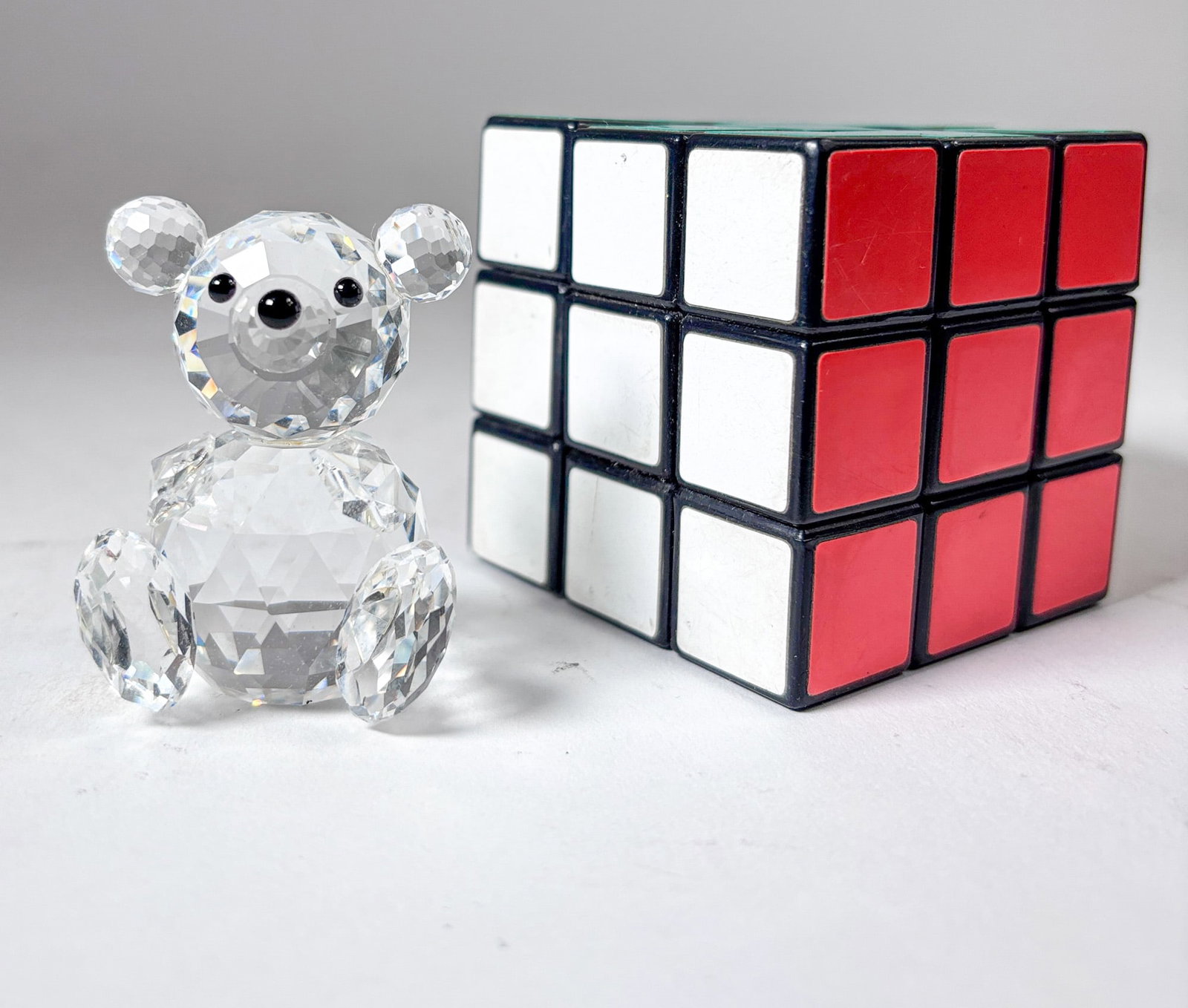 Swarovski " Small Sitting Bear" Crystal Figurine IOB - 3
