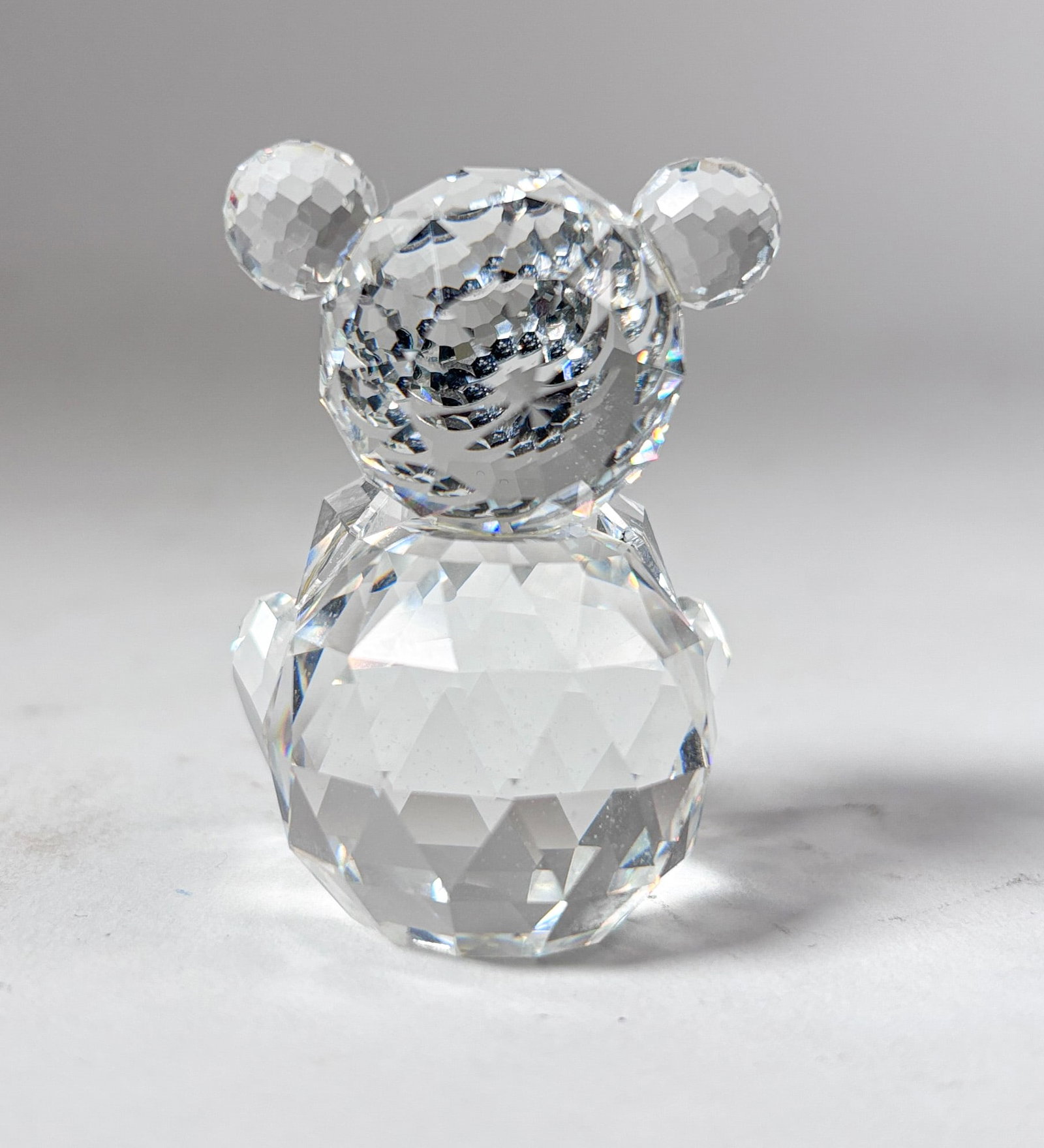 Swarovski " Small Sitting Bear" Crystal Figurine IOB - 4