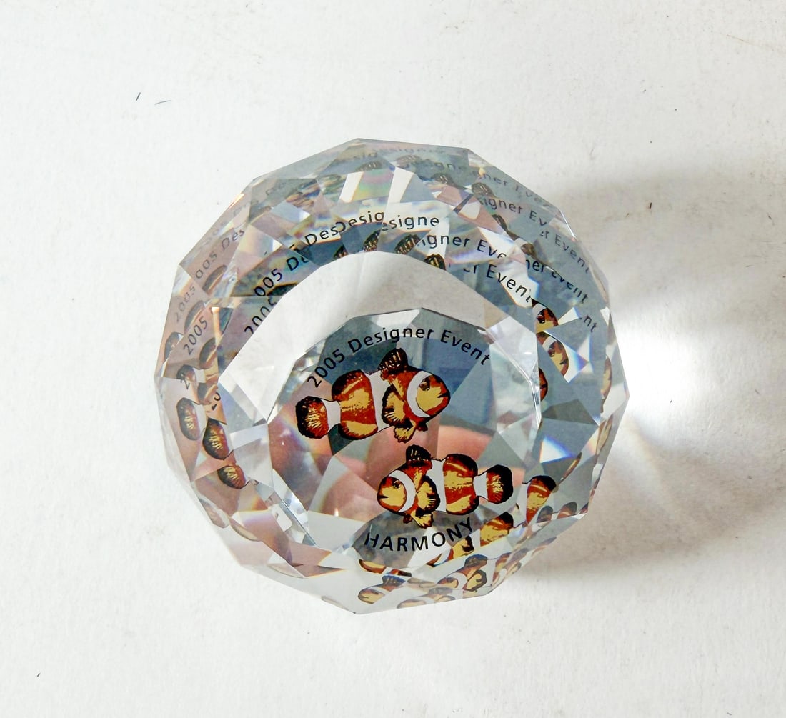 Swarovski Crystal 2005 Designer Event Harmony Paperweight IOB - 2