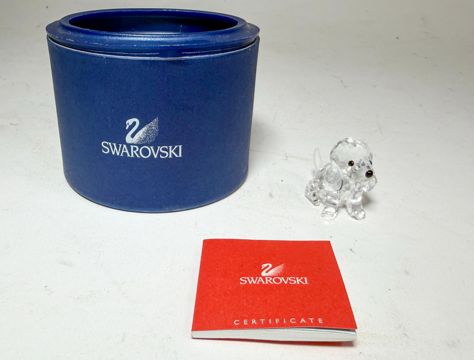 Swarovski " Beagle" Crystal Figurine IOB (1 of 4)