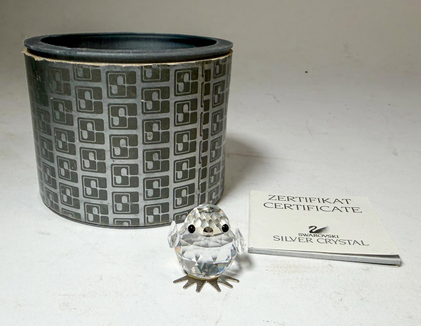 Swarovski " Baby Chick " Crystal Figurine IOB (1 of 5)