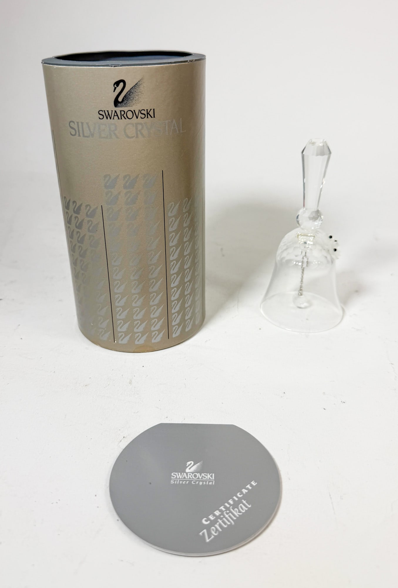 Swarovski Silver Crystal Table Bell IOB (1 of 3)