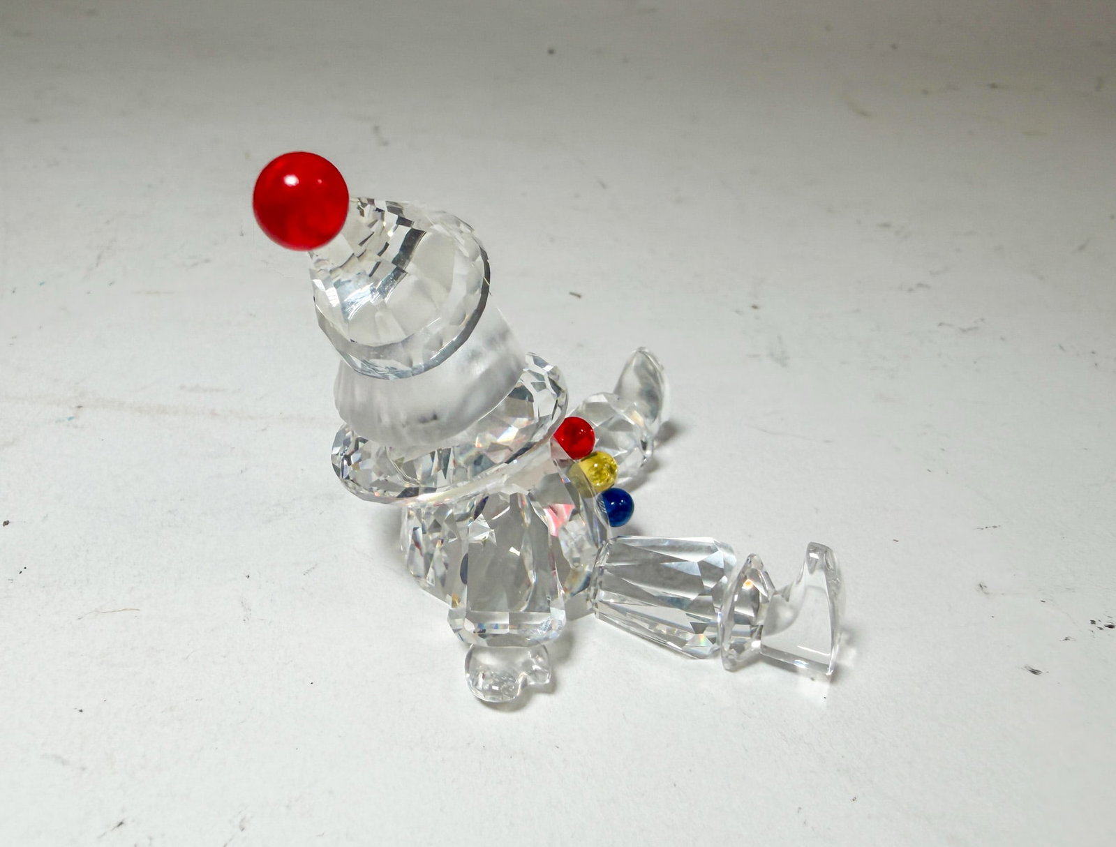 Swarovski Silver Crystal "Cheerful Times" Puppet Clown IOB - 3