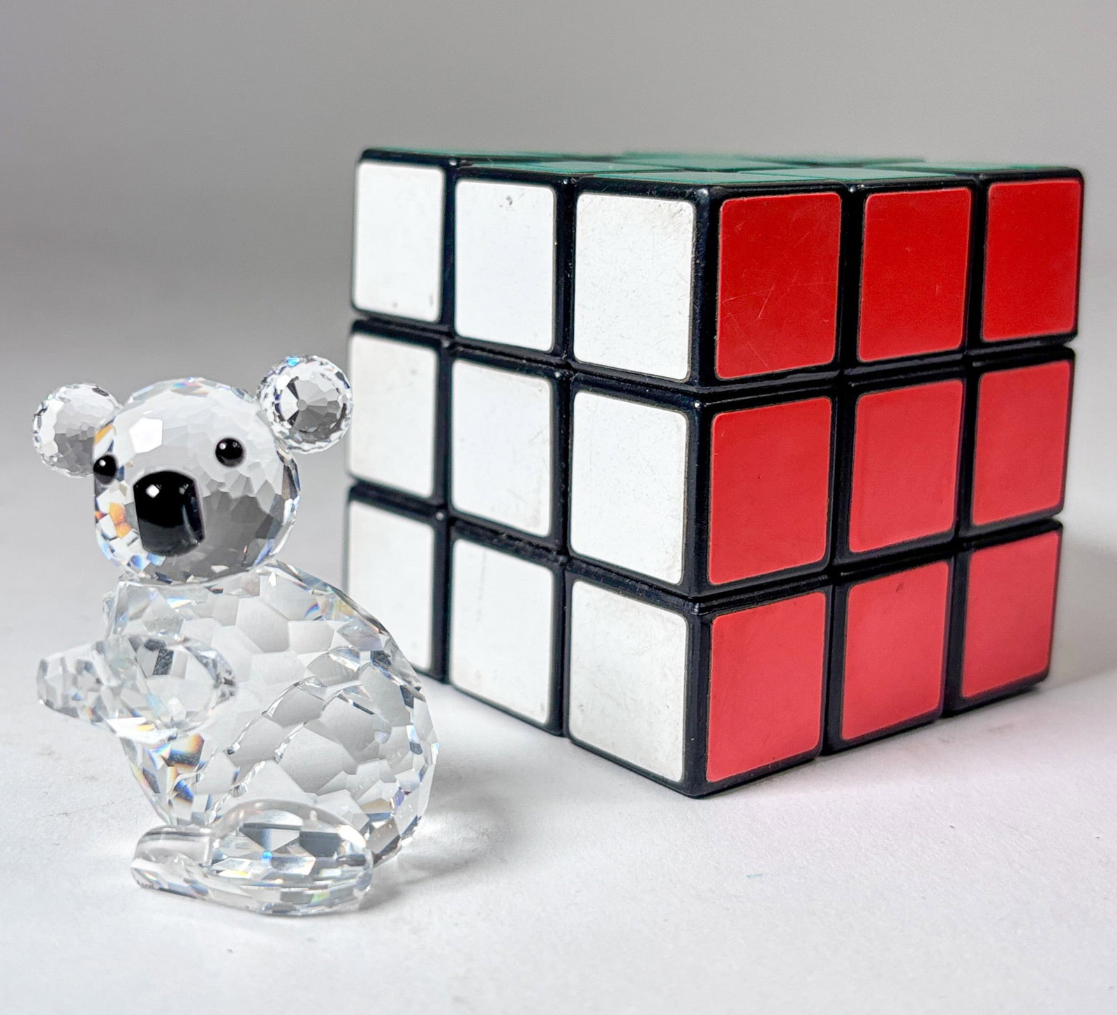 Swarovski Silver Crystal Koala IOB - 4