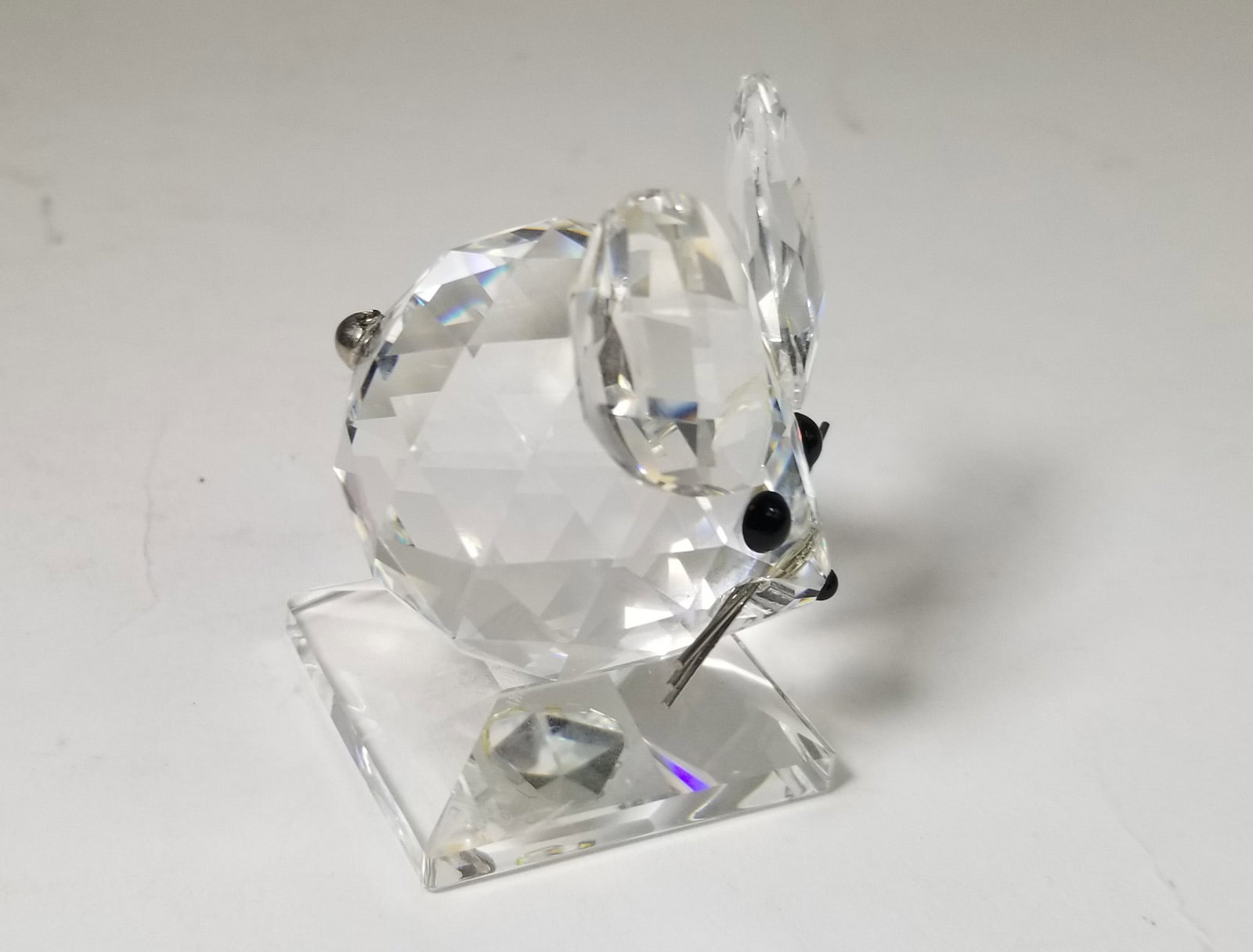 Swarovski Silver Crystal Field Mouse IOB - 3