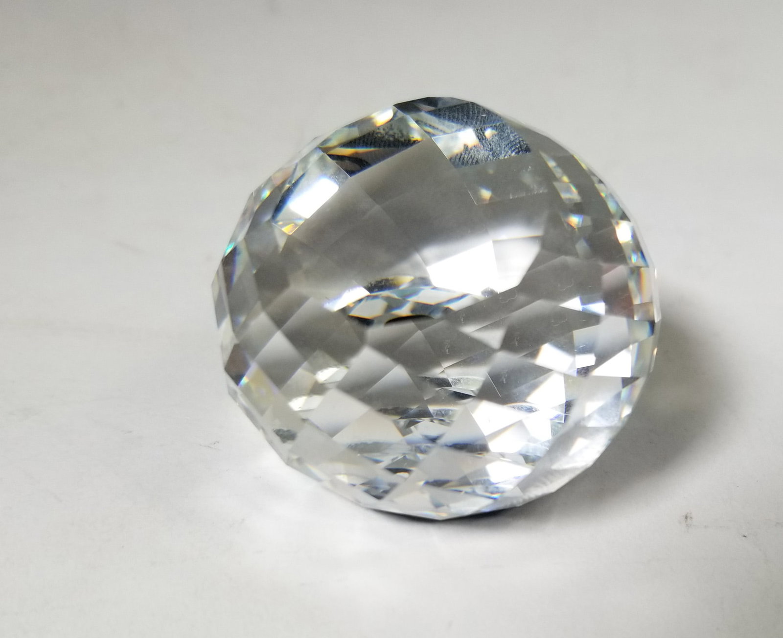1995 Swarovski Collector's Society Crystal Swan Paperweight IOB - 2