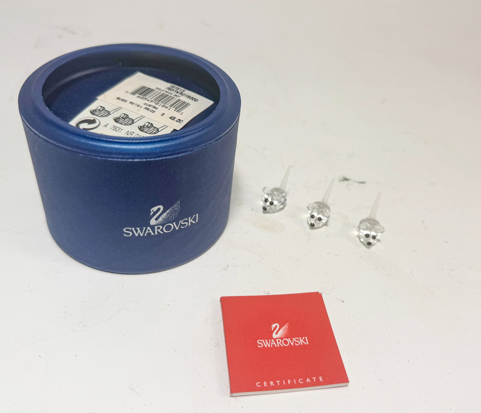 Swarovski Crystal Field Mice IOB (1 of 3)
