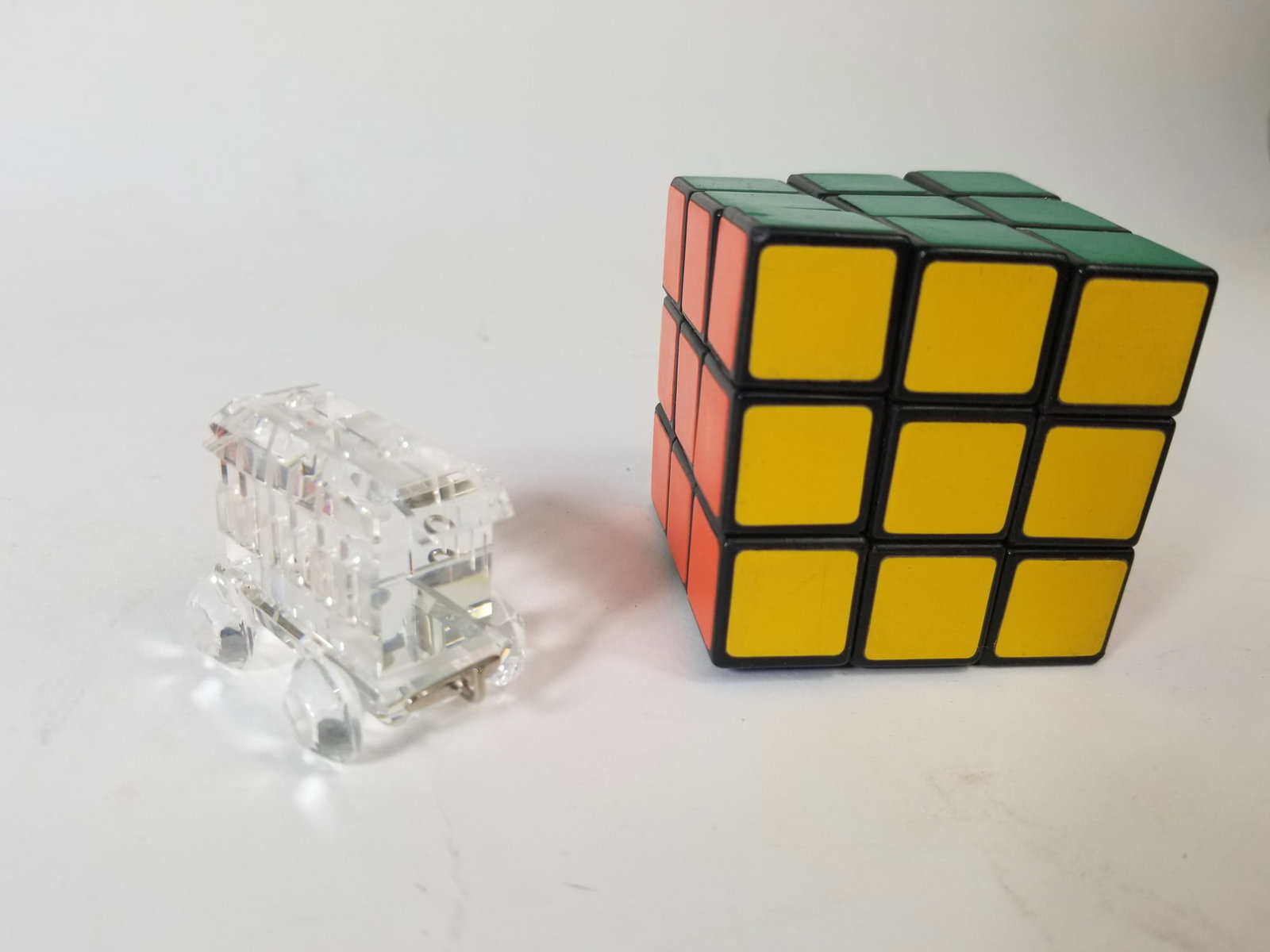 Swarovski Silver Crystal Train Car IOB - 4