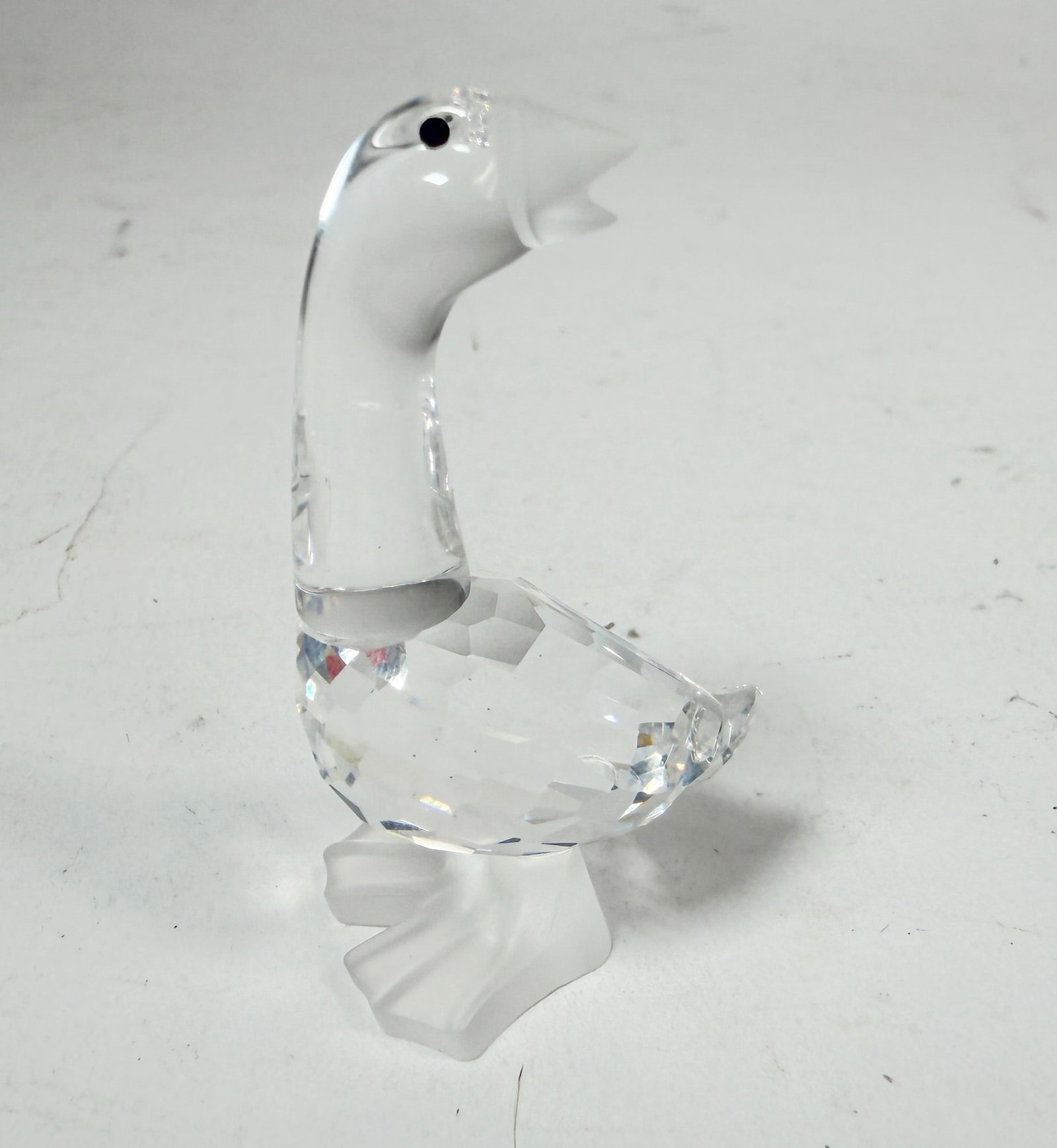 Swarovski Silver Crystal Goose IOB - 3