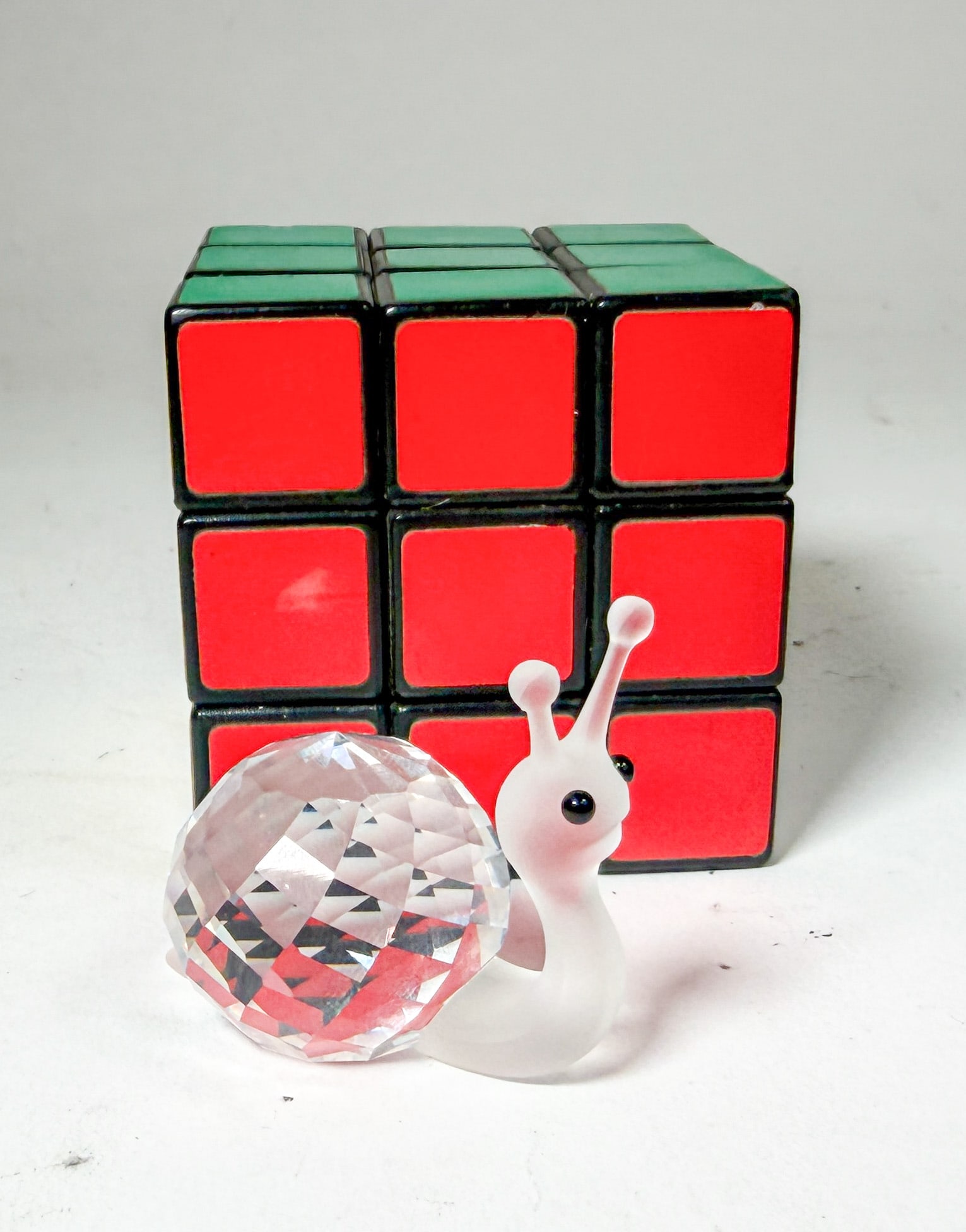 Swarovski Silver Crystal Snail IOB - 4