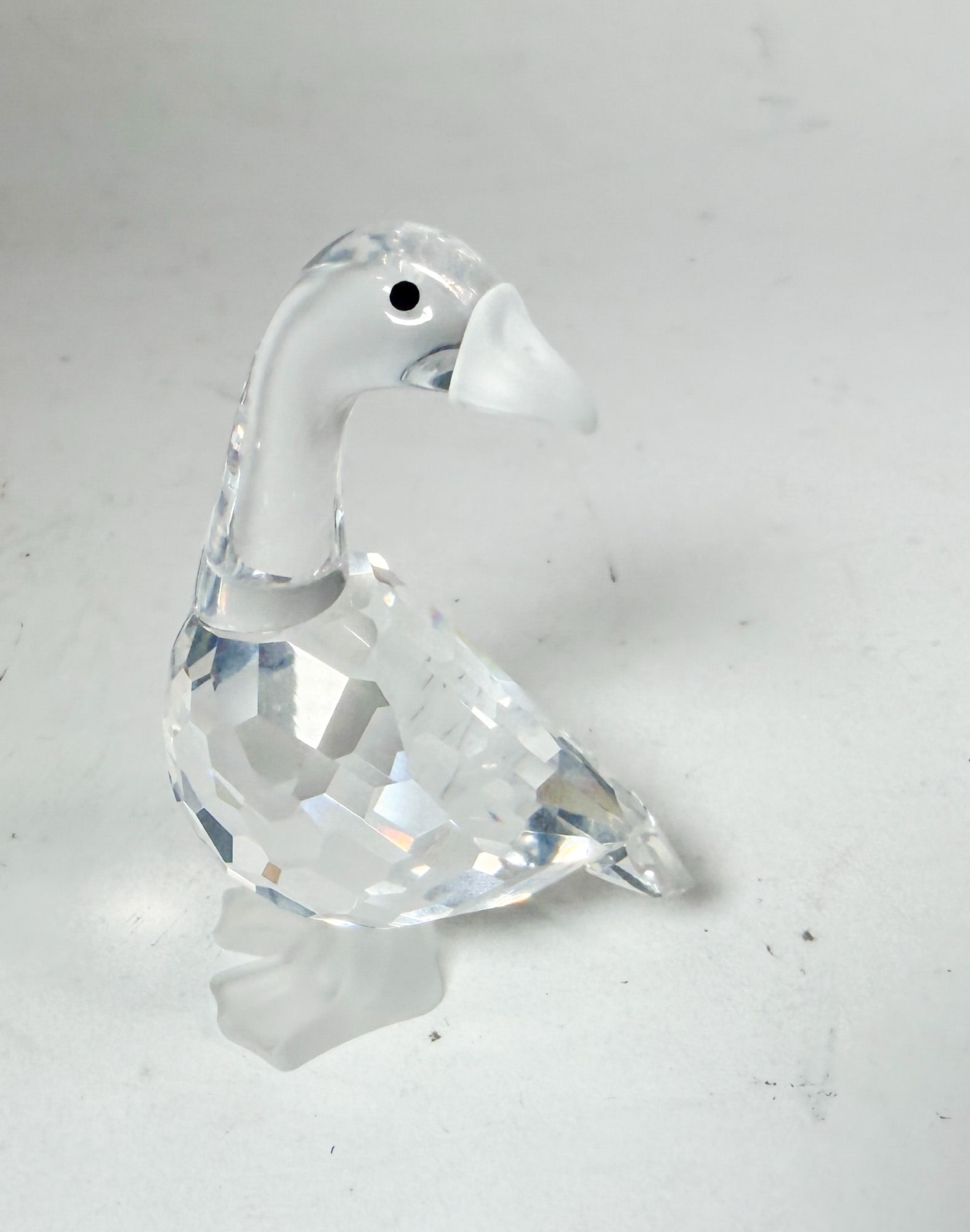 Swarovski Silver Crystal Mother Goose IOB - 2