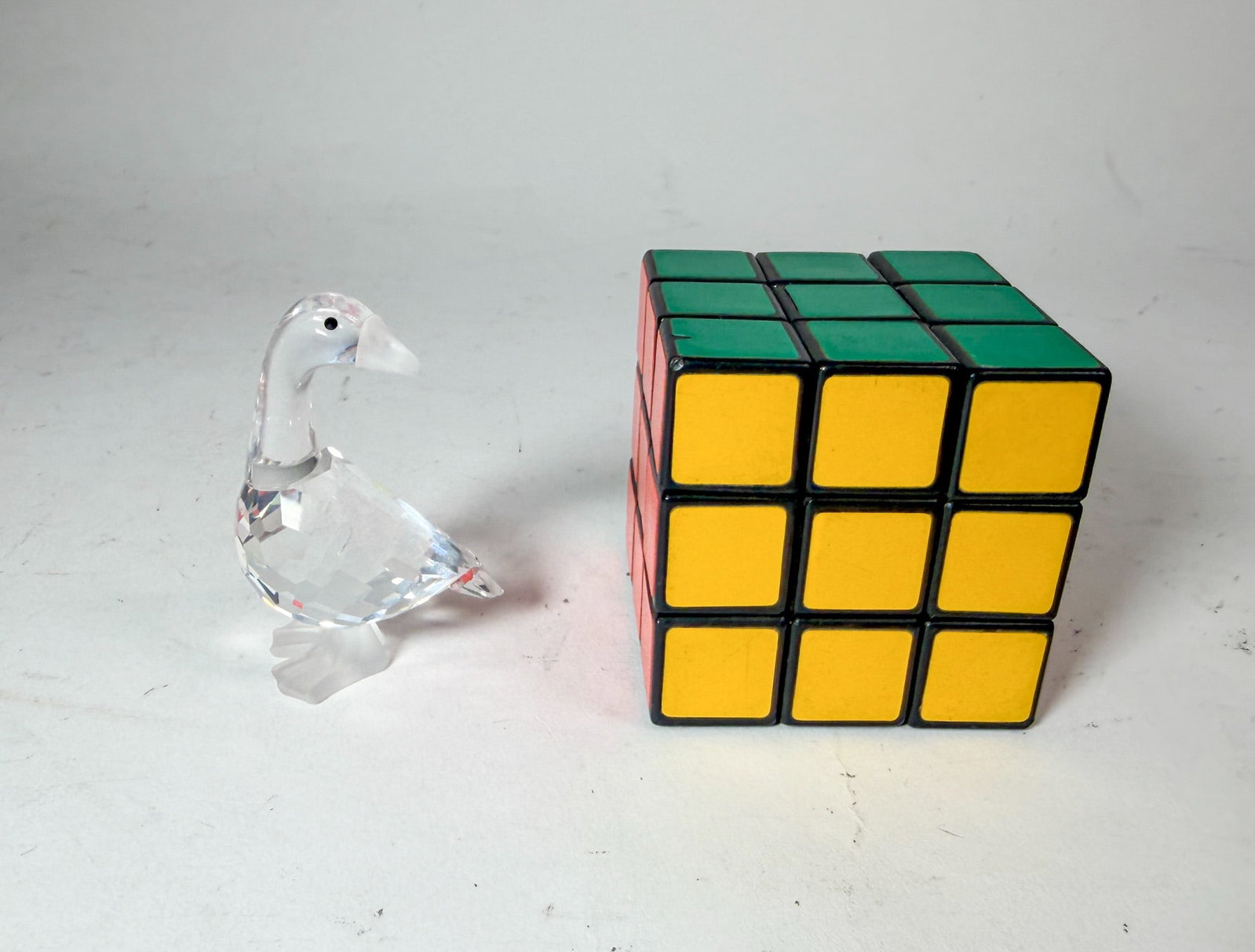 Swarovski Silver Crystal Mother Goose IOB - 4