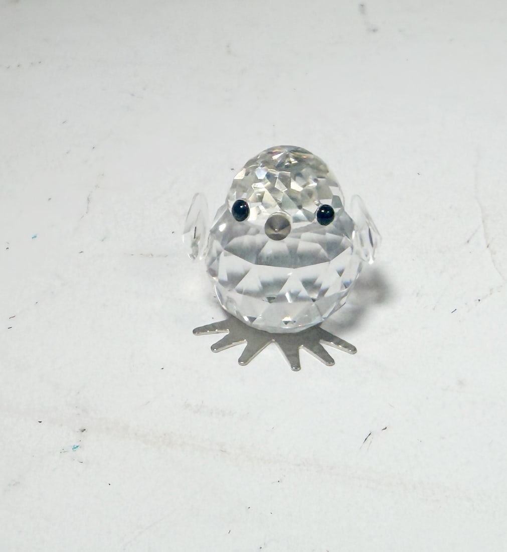 Swarovski Silver Crystal Chick IOB - 2