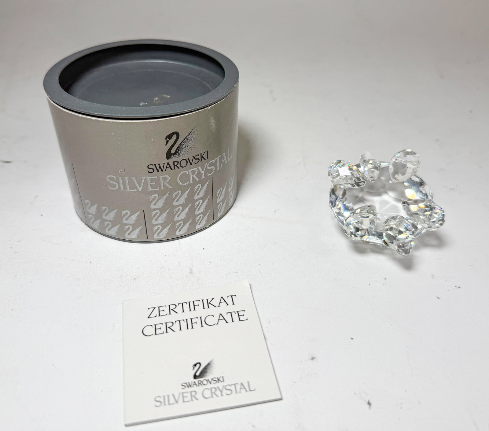 Swarovski Silver Crystal Turtle IOB (1 of 5)