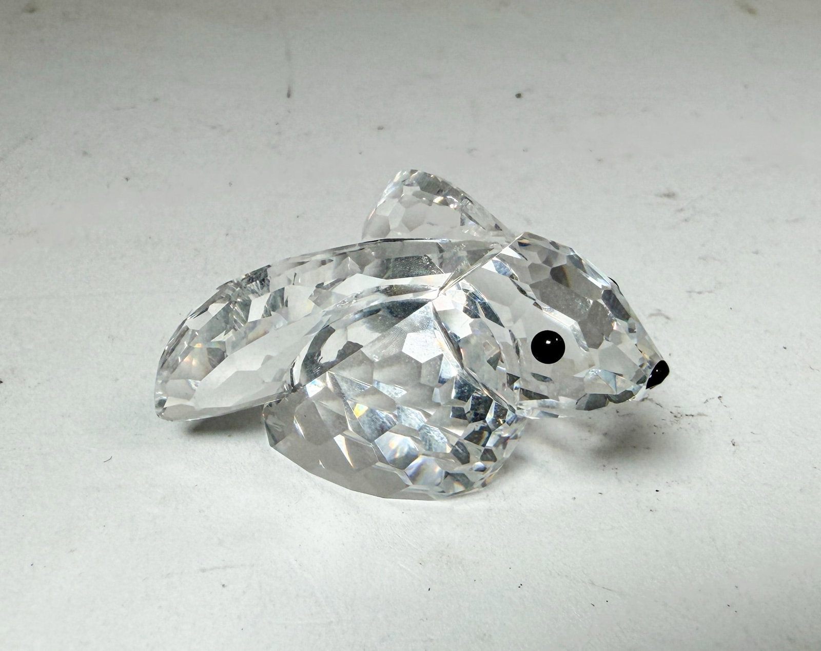 Swarovski Silver Crystal Lop Earred Bunny IOB - 2