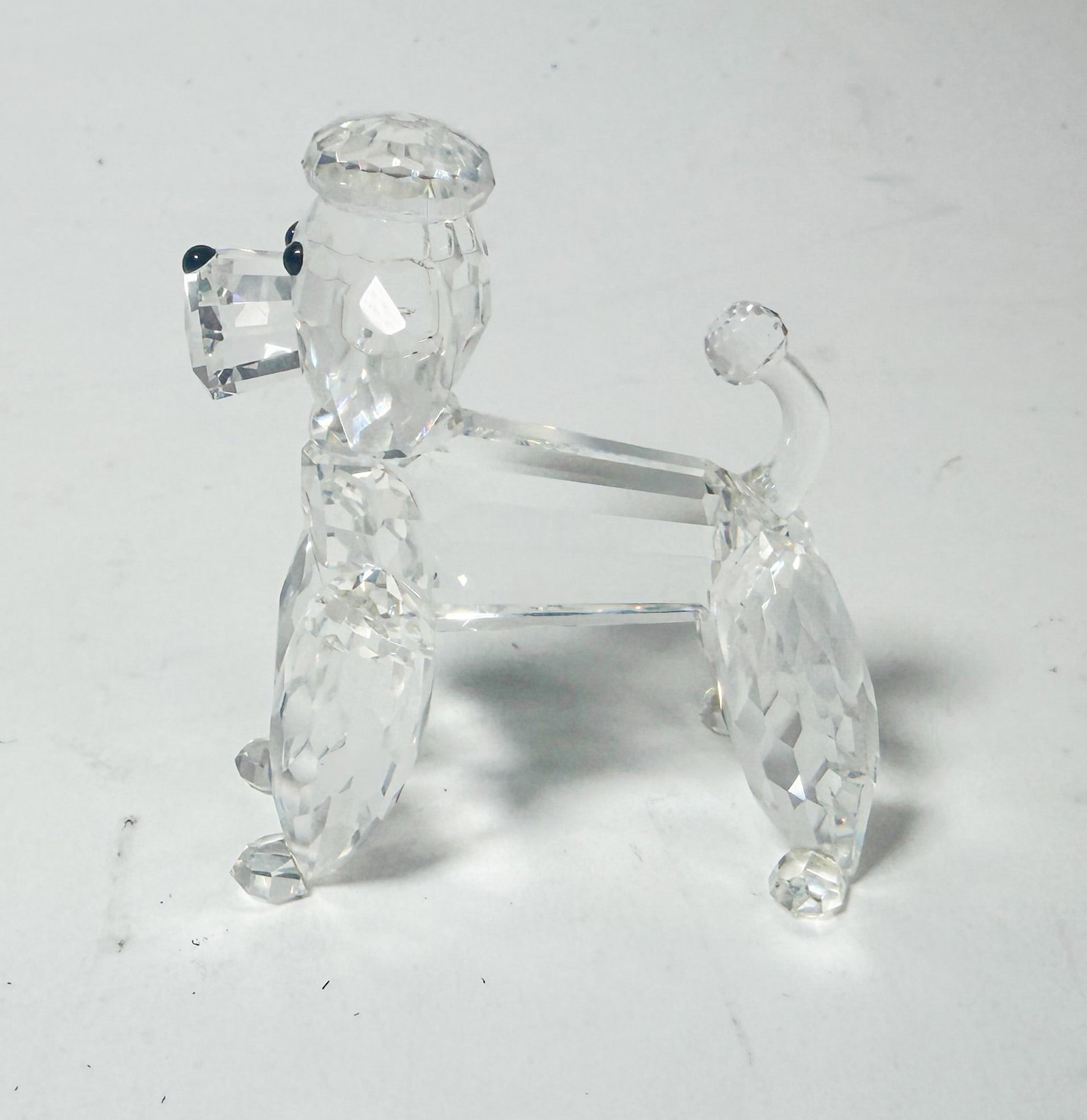 Swarovski Silver Crystal Poodle IOB - 2