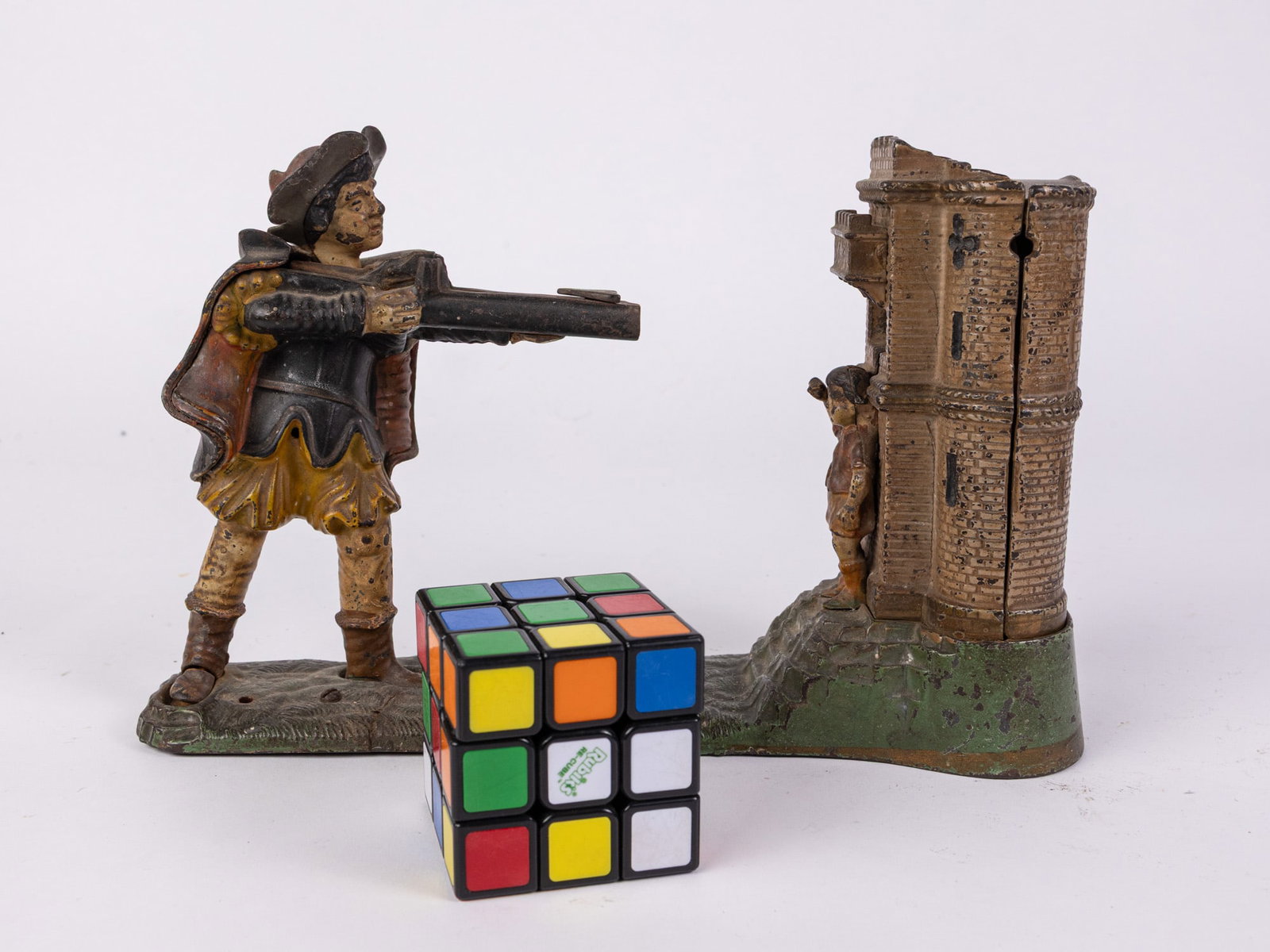 William Tell Cast Iron Mechanical Bank - 2