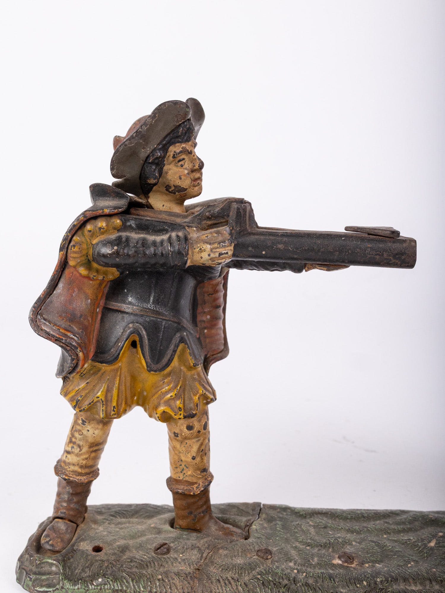 William Tell Cast Iron Mechanical Bank - 3