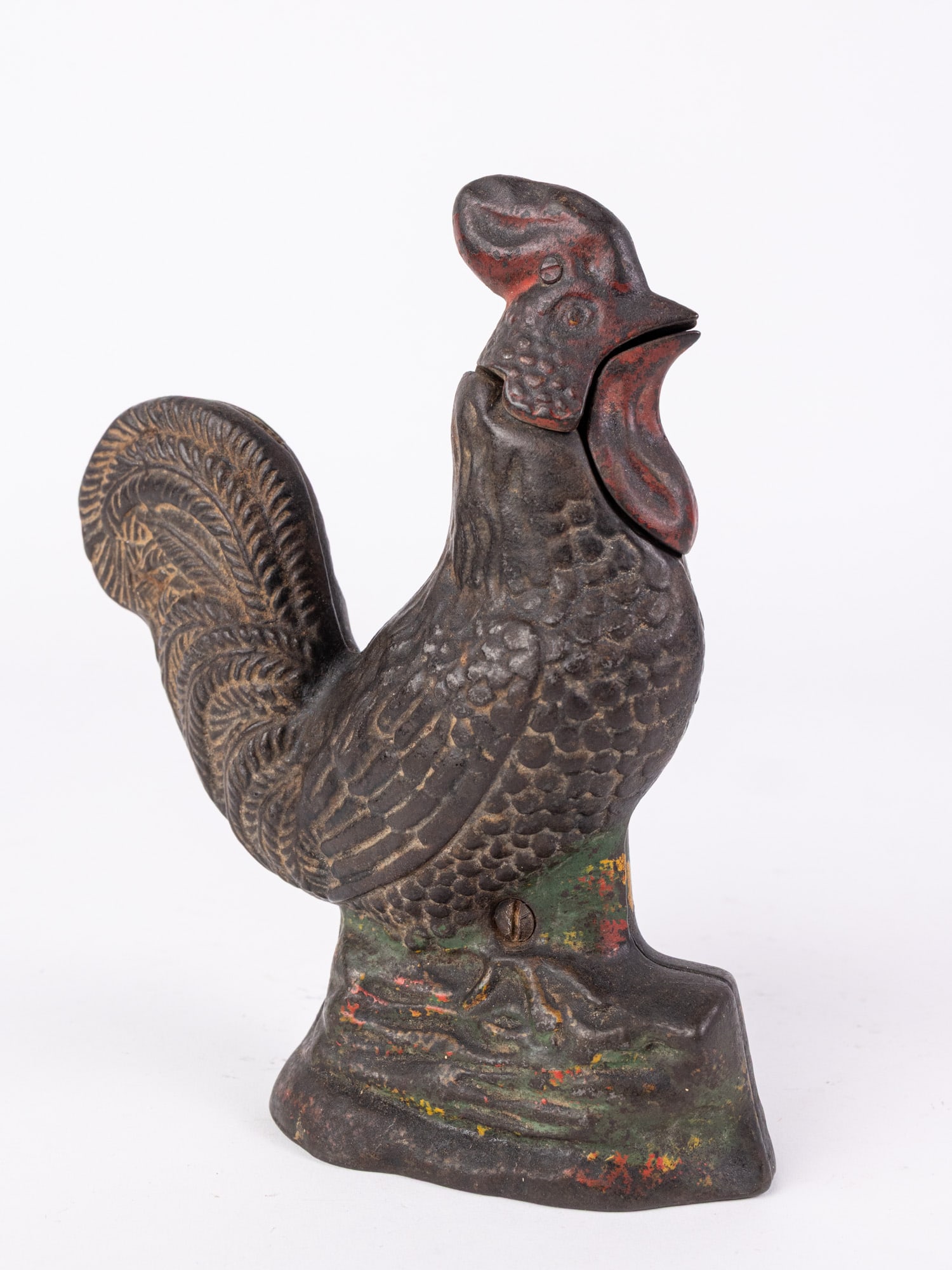 Rooster Cast Iron Mechanical Bank (1 of 6)