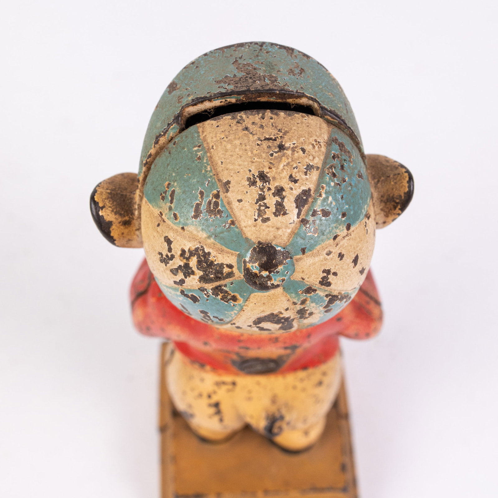 Hubley "Porky" Cast Iron Still Bank - 5