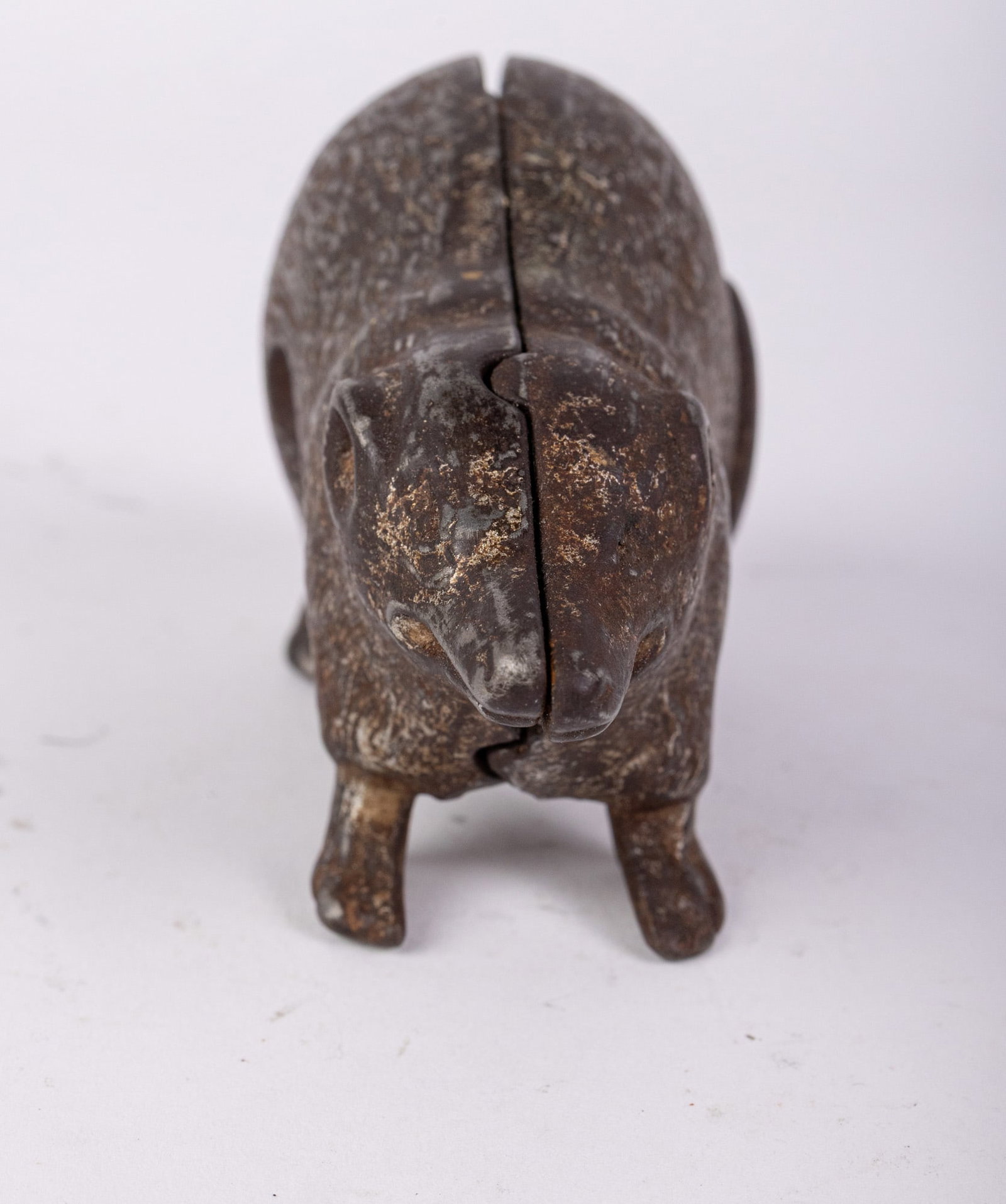 Possum Cast Iron Still Bank - 3