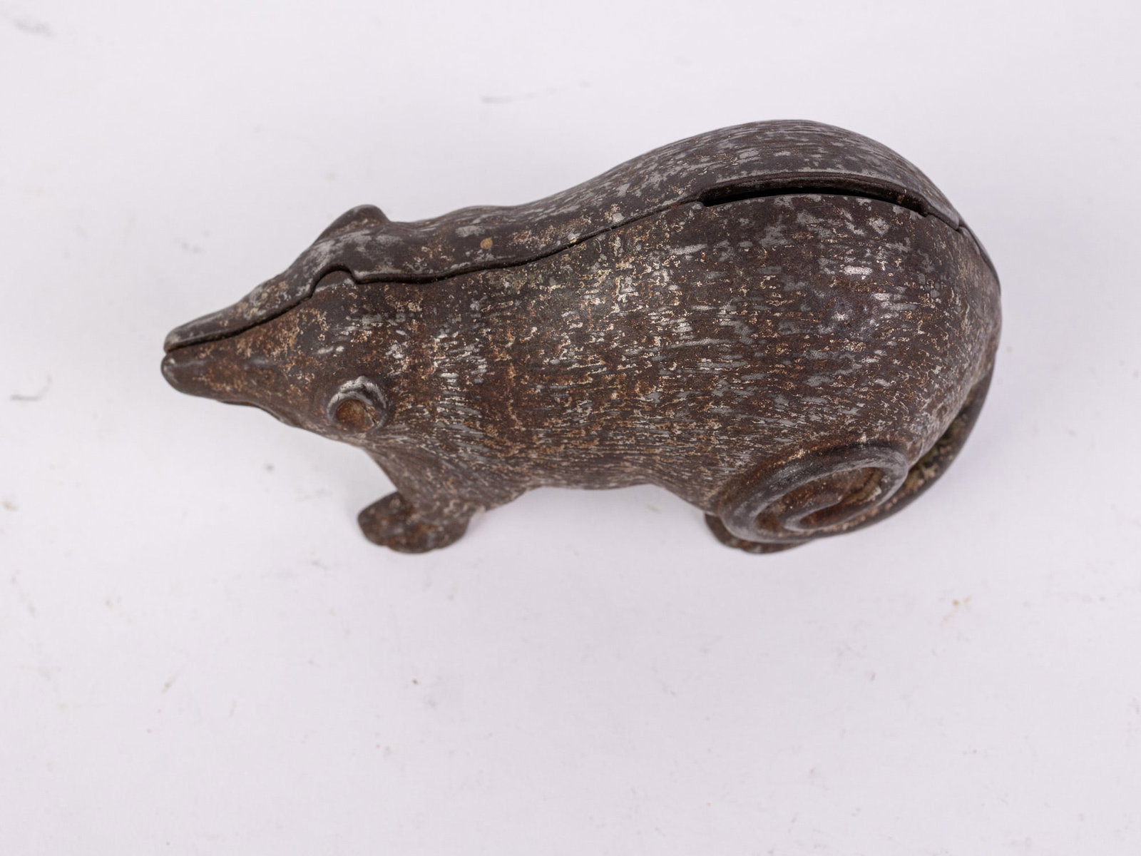 Possum Cast Iron Still Bank - 5