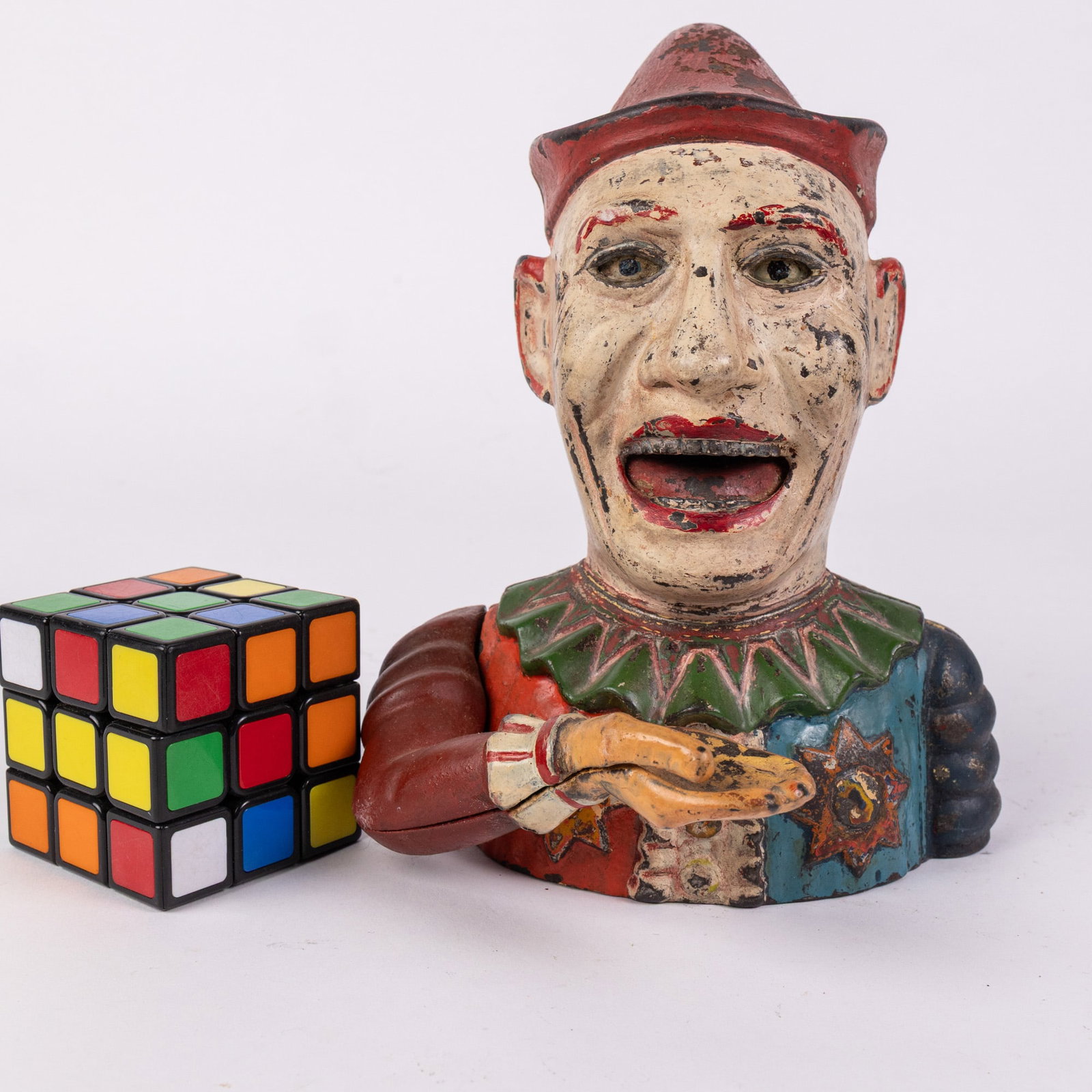 Antique Shepard Hardware Co. Humpty Dumpty Mechanical Bank - 2
