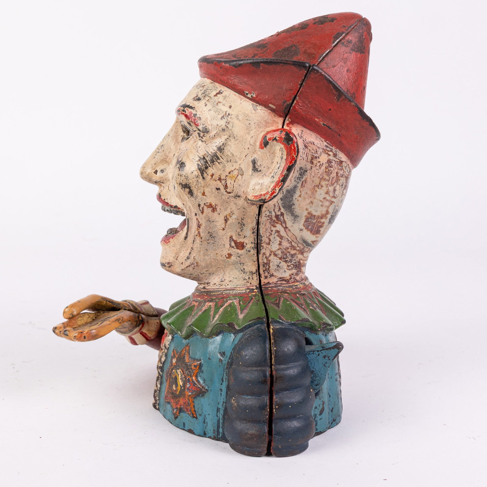 Antique Shepard Hardware Co. Humpty Dumpty Mechanical Bank - 6