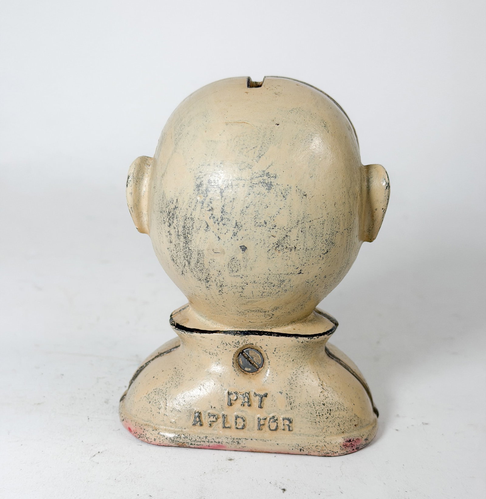 J. & E. Stevens Co "Bill E Grin" Mechanical Cast Bank - 3